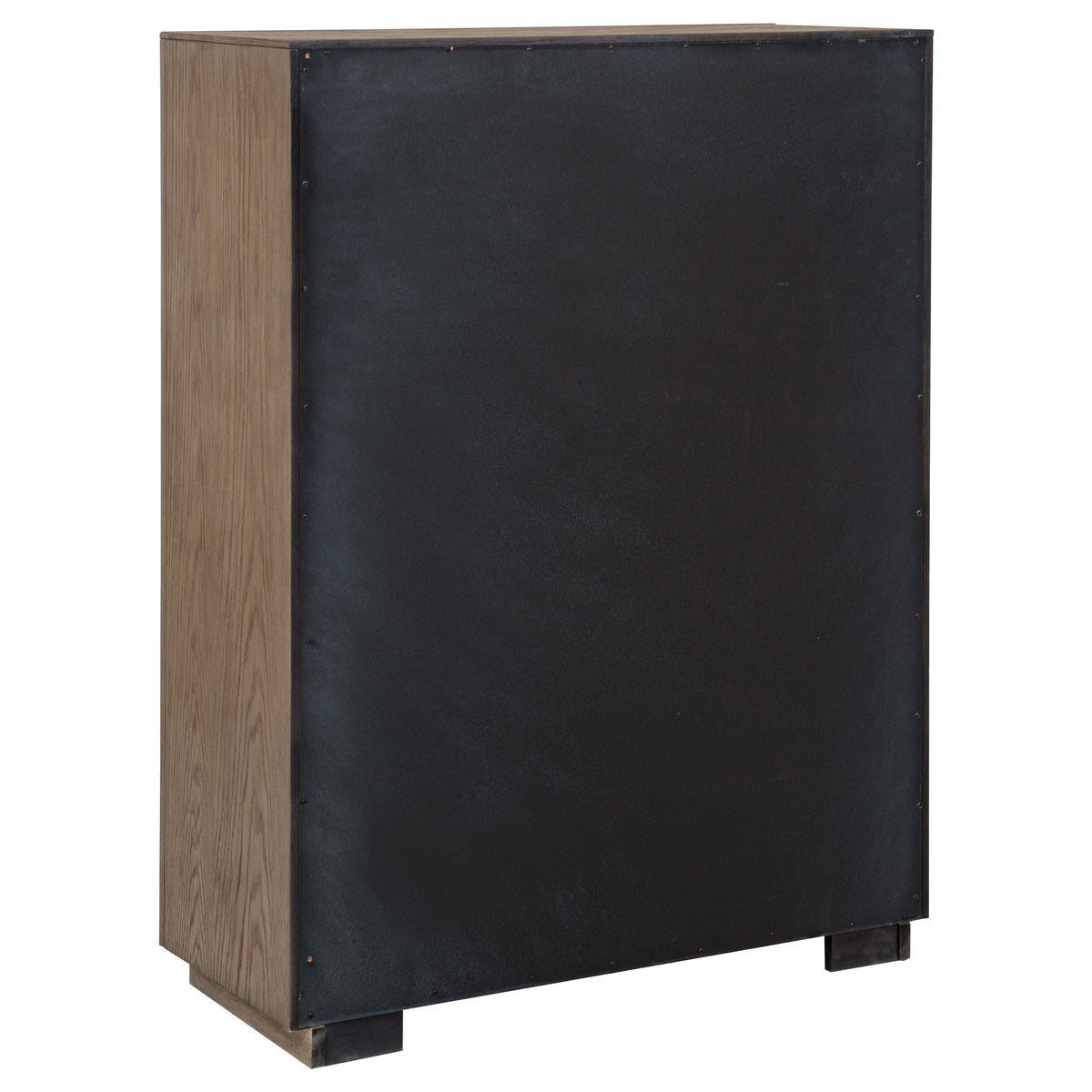 Kenora 5-piece Eastern King LED Storage Bedroom Set Barley Brown