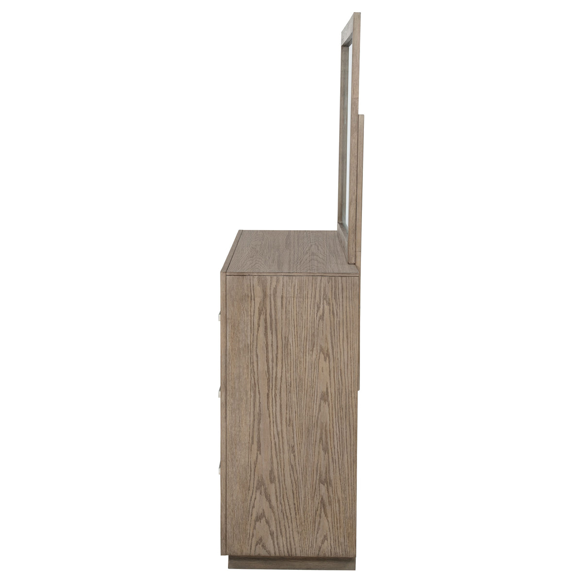 Kenora 6-drawer Dresser with Mirror Barley Brown