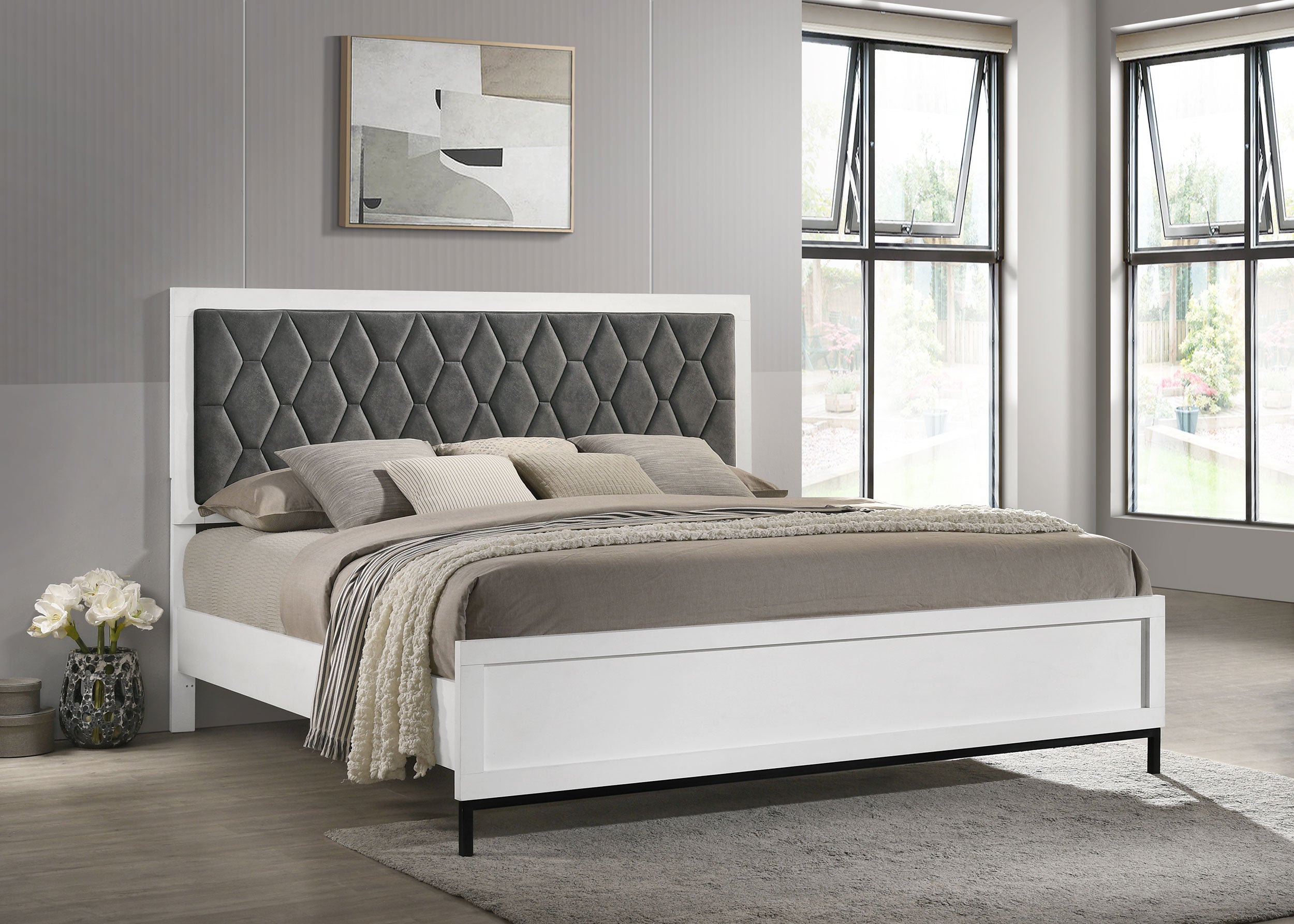 Sonora Wood Panel Bed