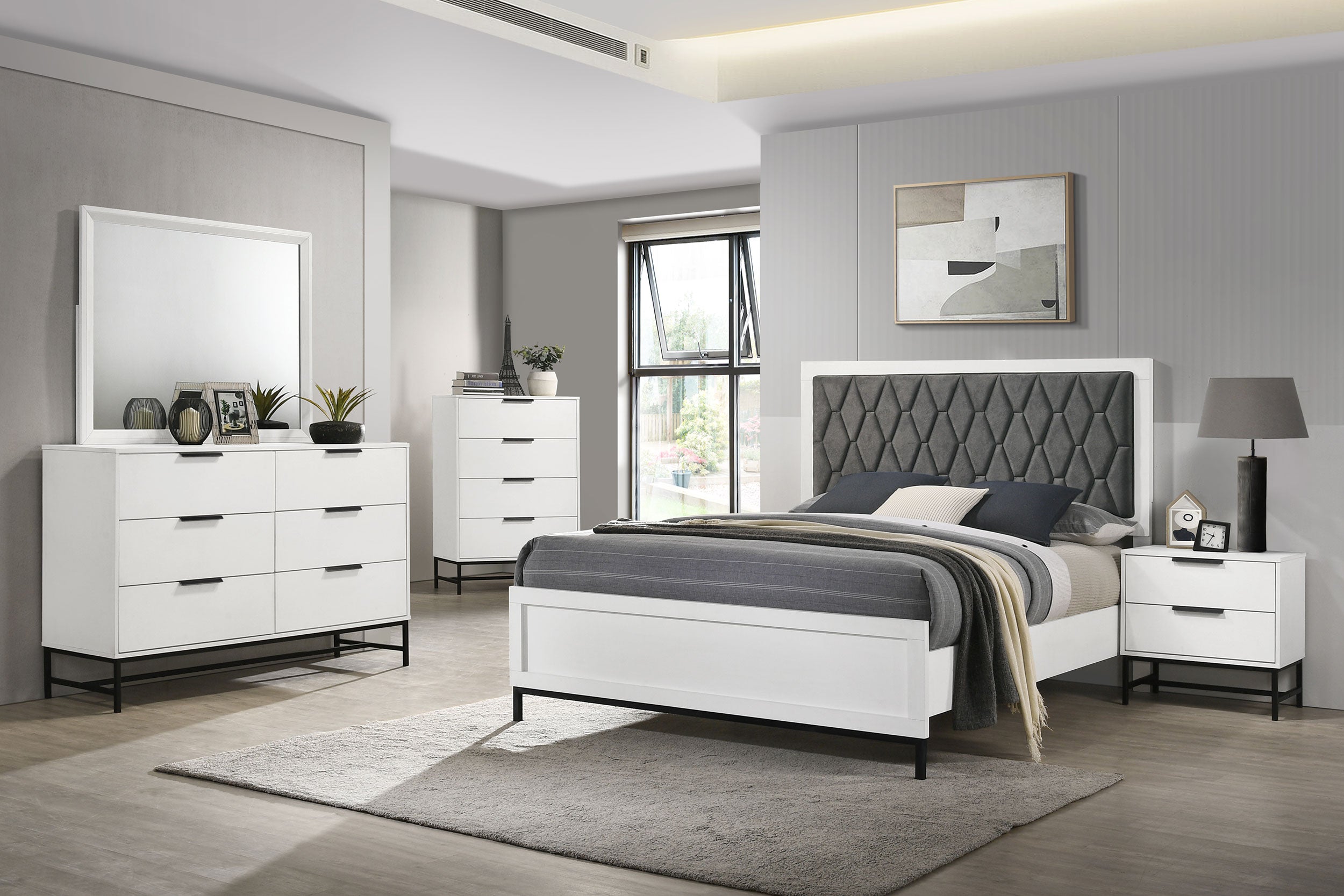Sonora Wood Panel Bed