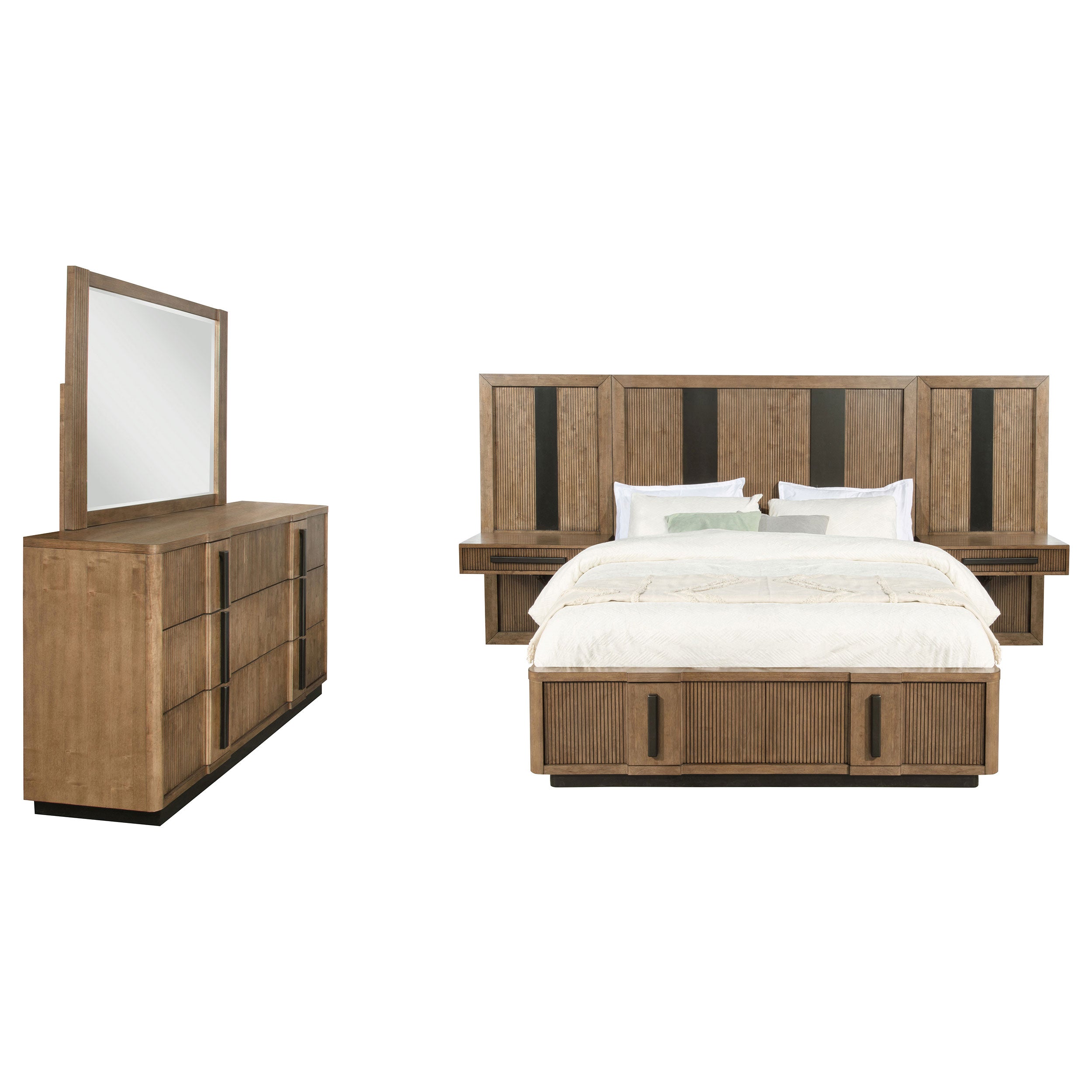 Terrace Wall Panel Bedroom Set