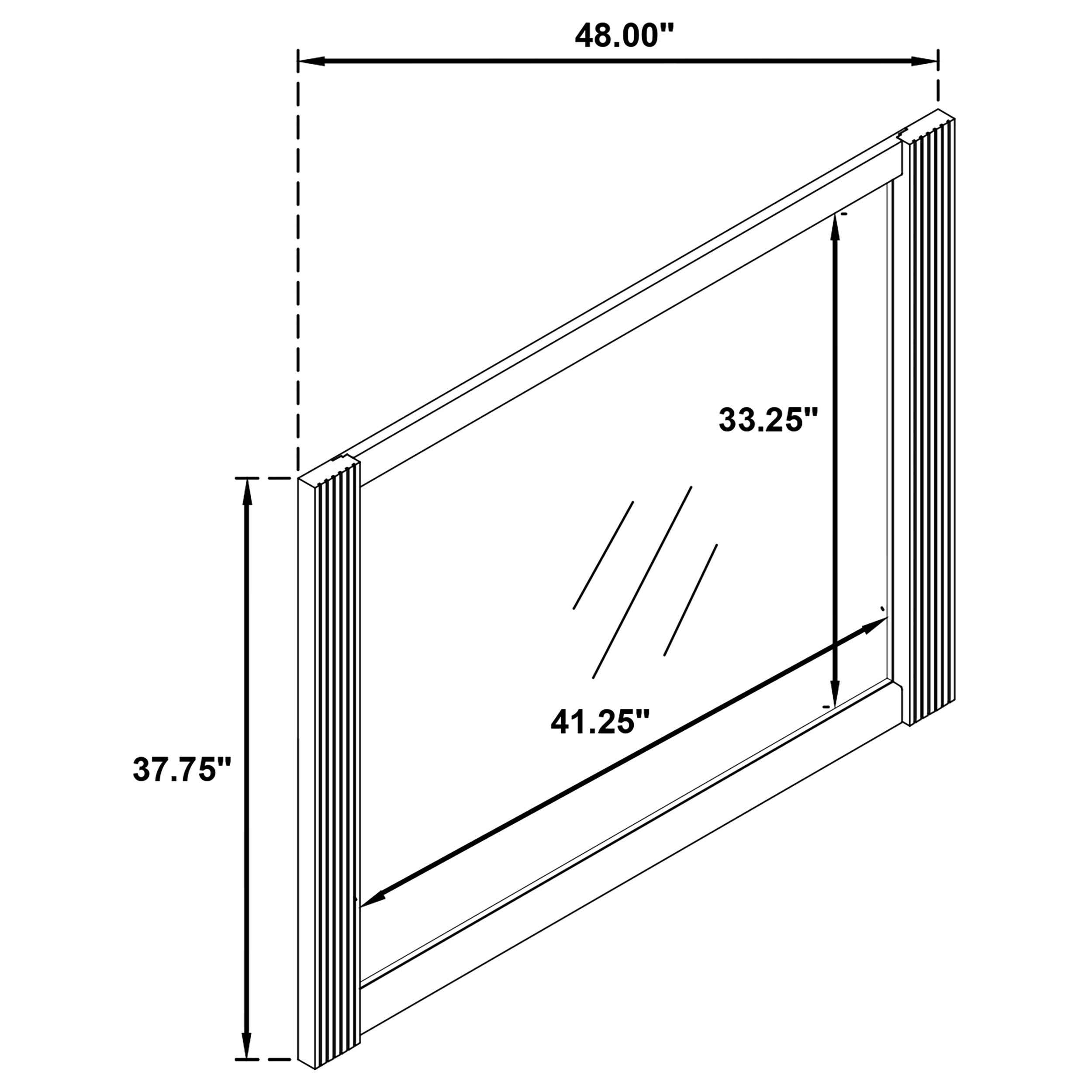 Terrace Wall Panel Bedroom Set