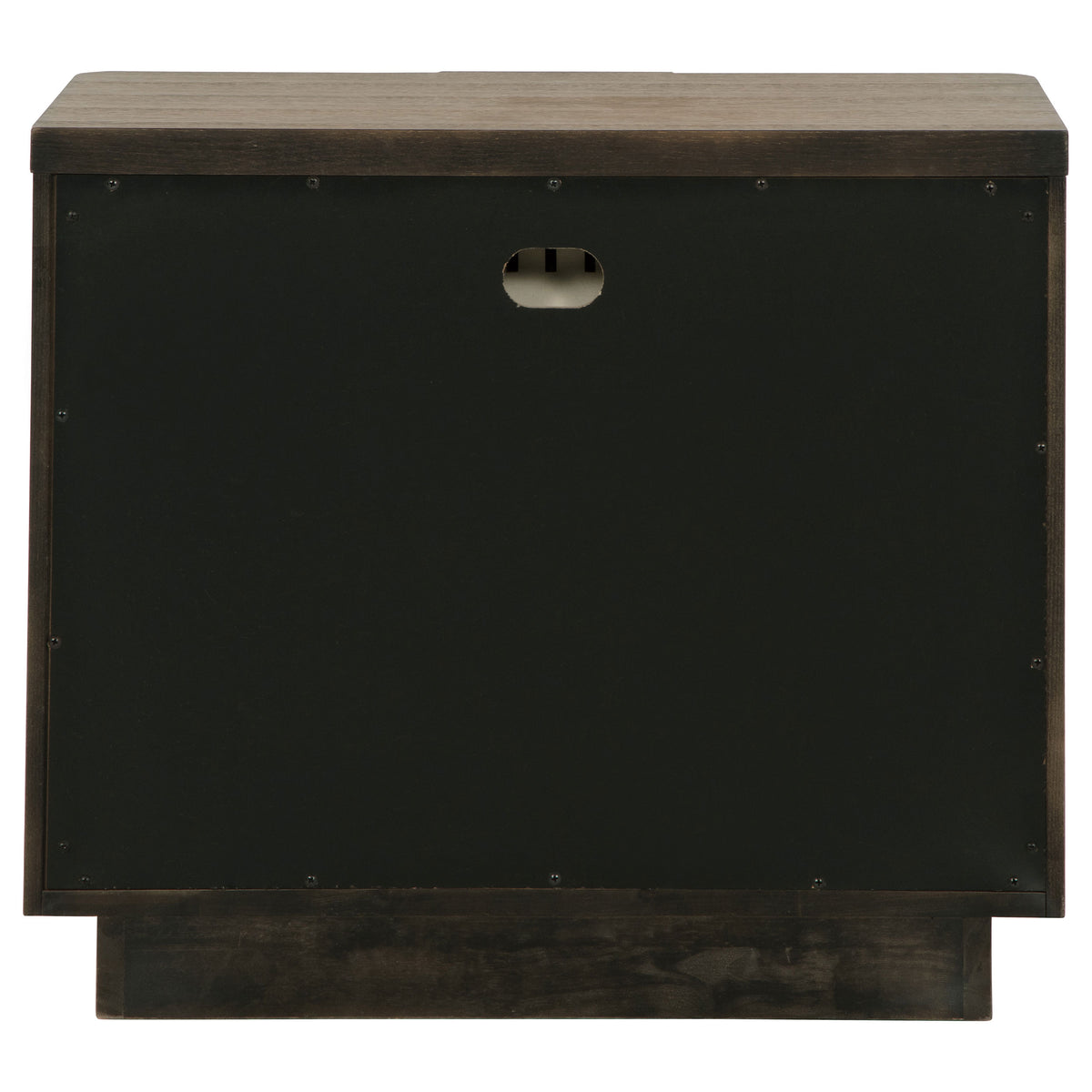 Terrace 2-drawer Nightstand Ash Brown