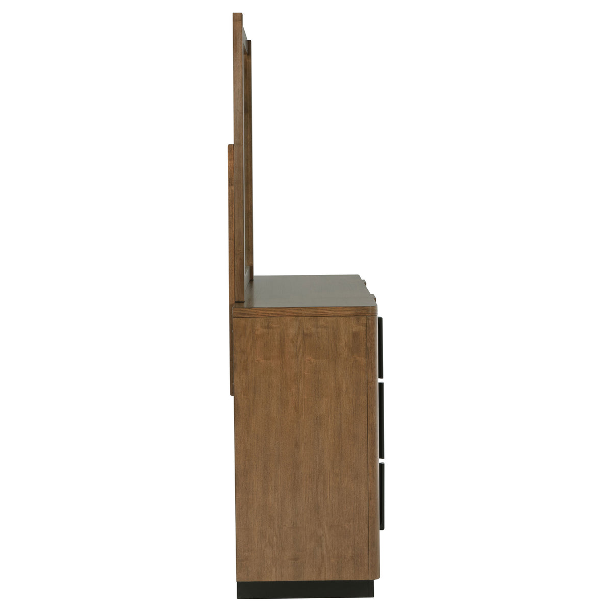 Terrace 6-drawer Dresser with Mirror Ash Brown