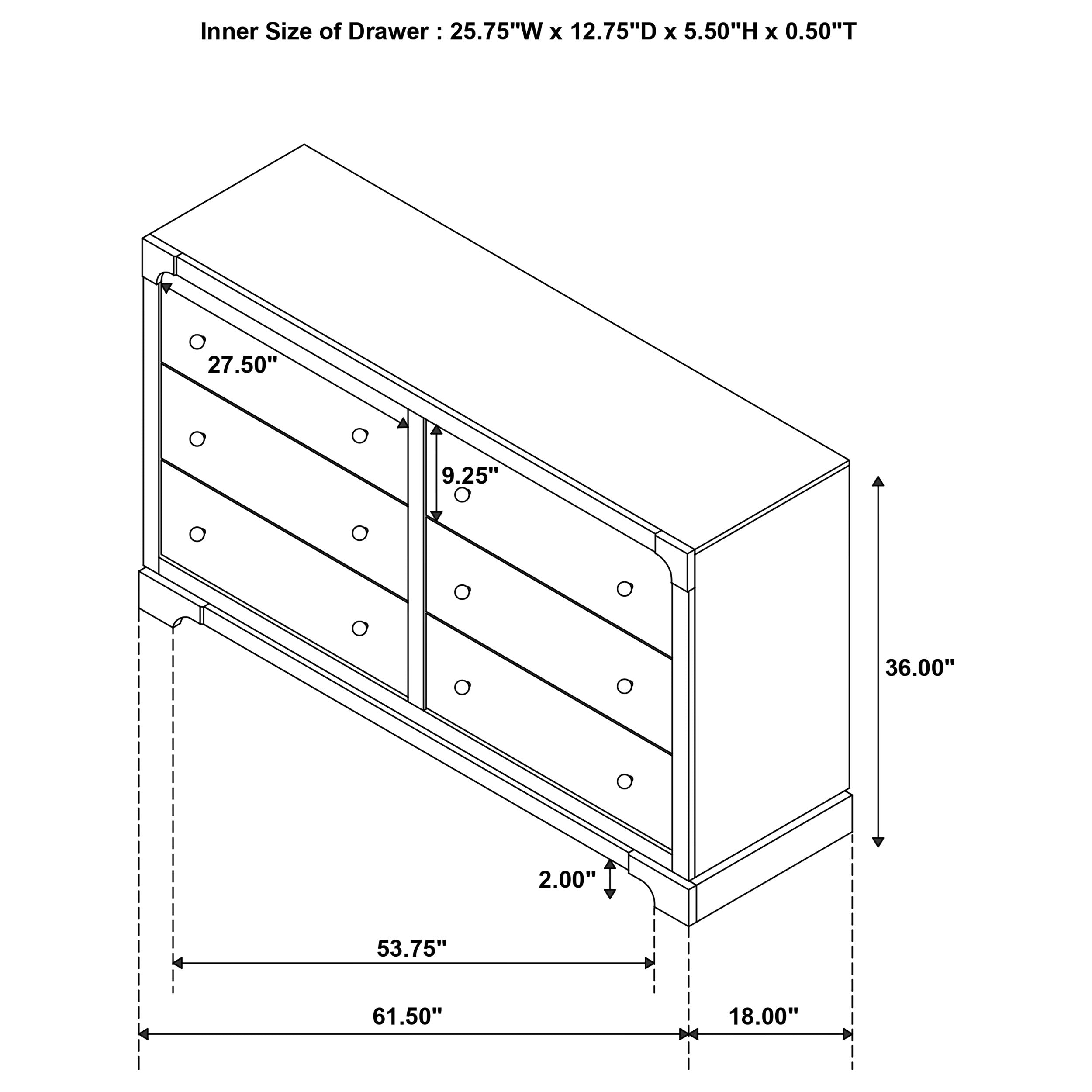 Gran Park Panel Bedroom Set