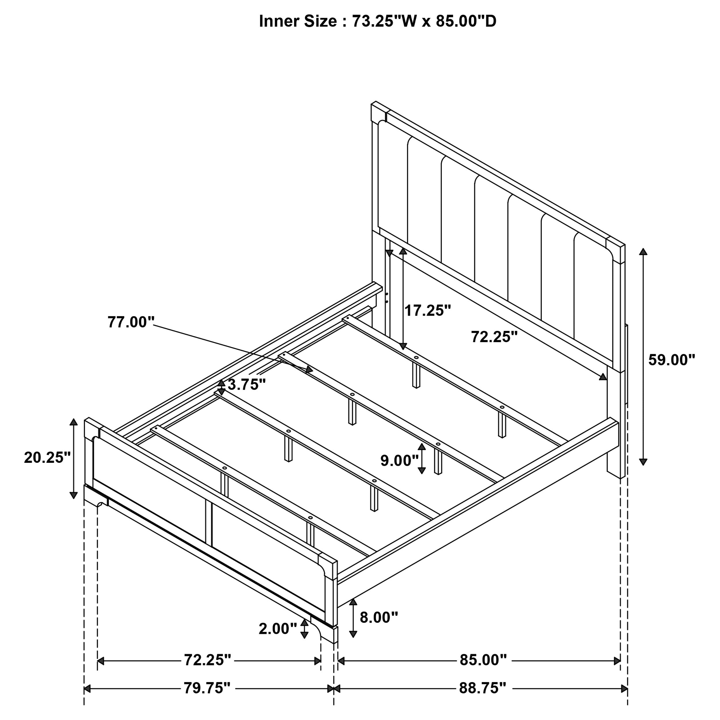 Gran Park Panel Bedroom Set