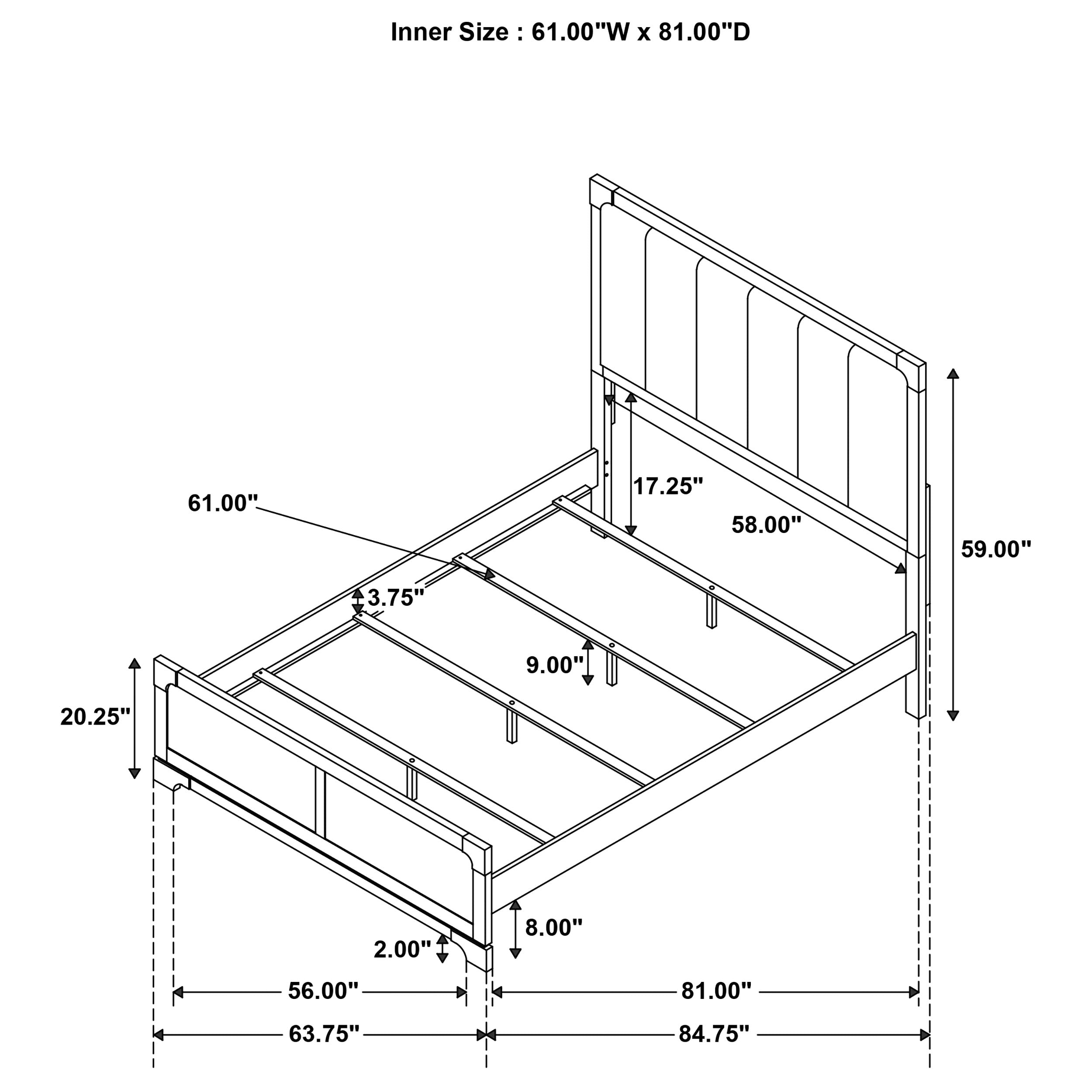 Gran Park Panel Bedroom Set