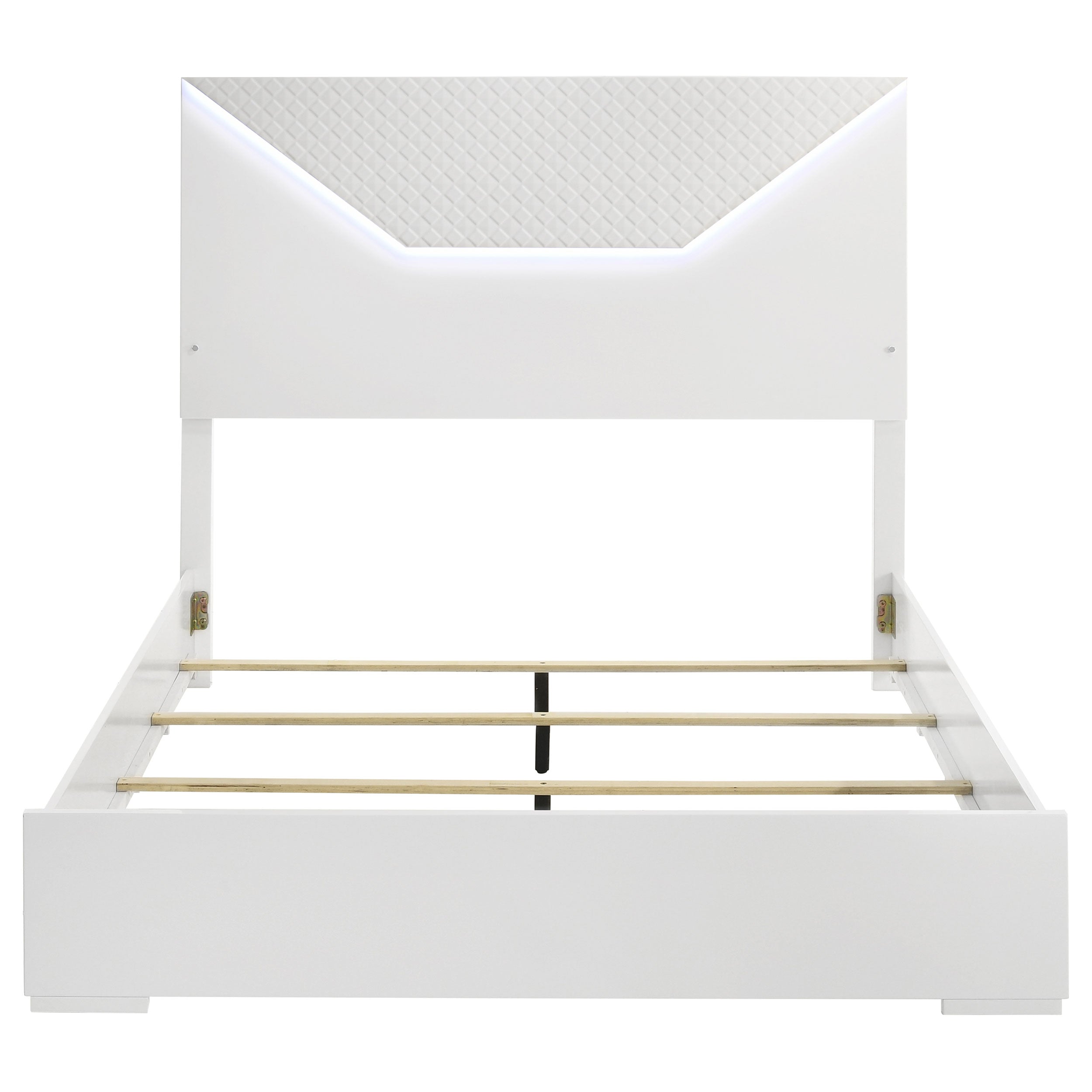 Ives Wood LED Panel Bed