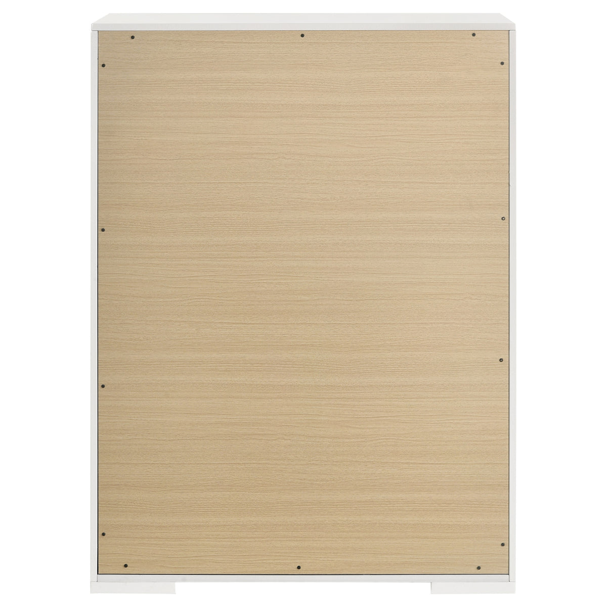 Ives 5-drawer Bedroom Chest White High Gloss