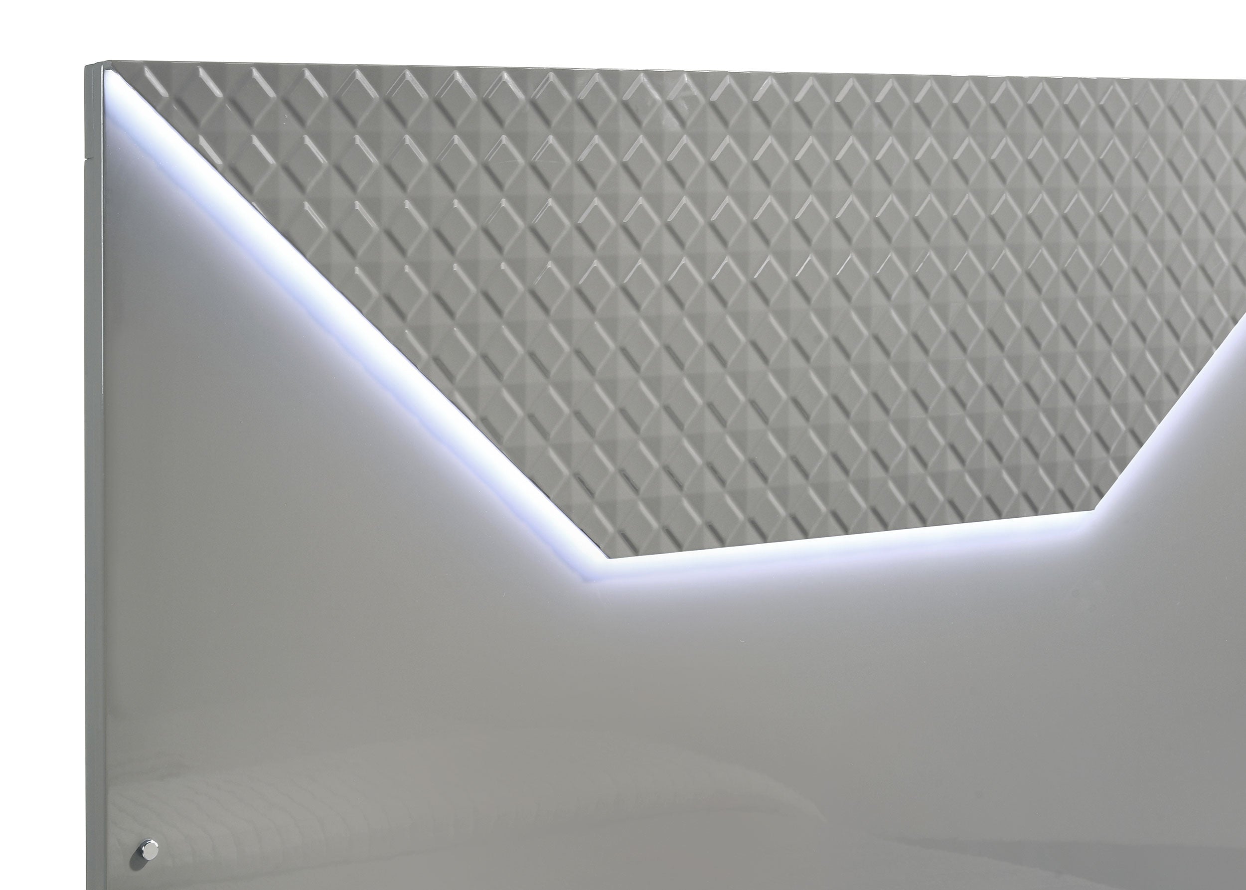 Ives Wood LED Panel Bed