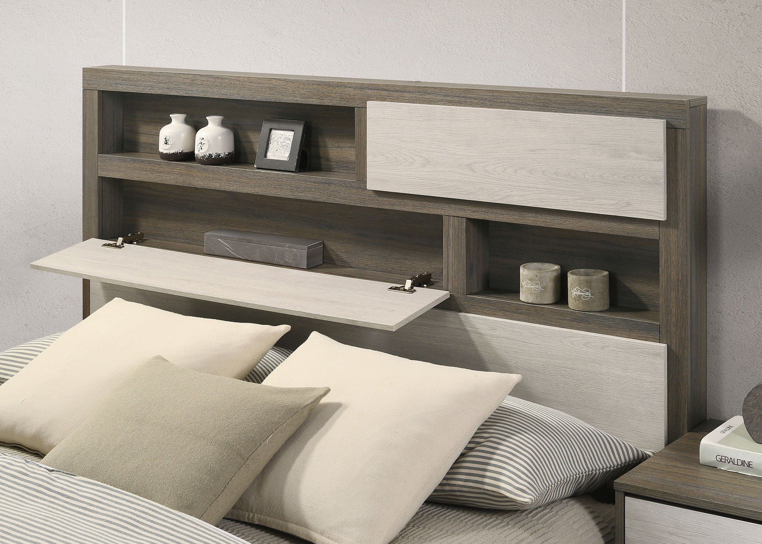 Fenwick Wood Bookcase Bed