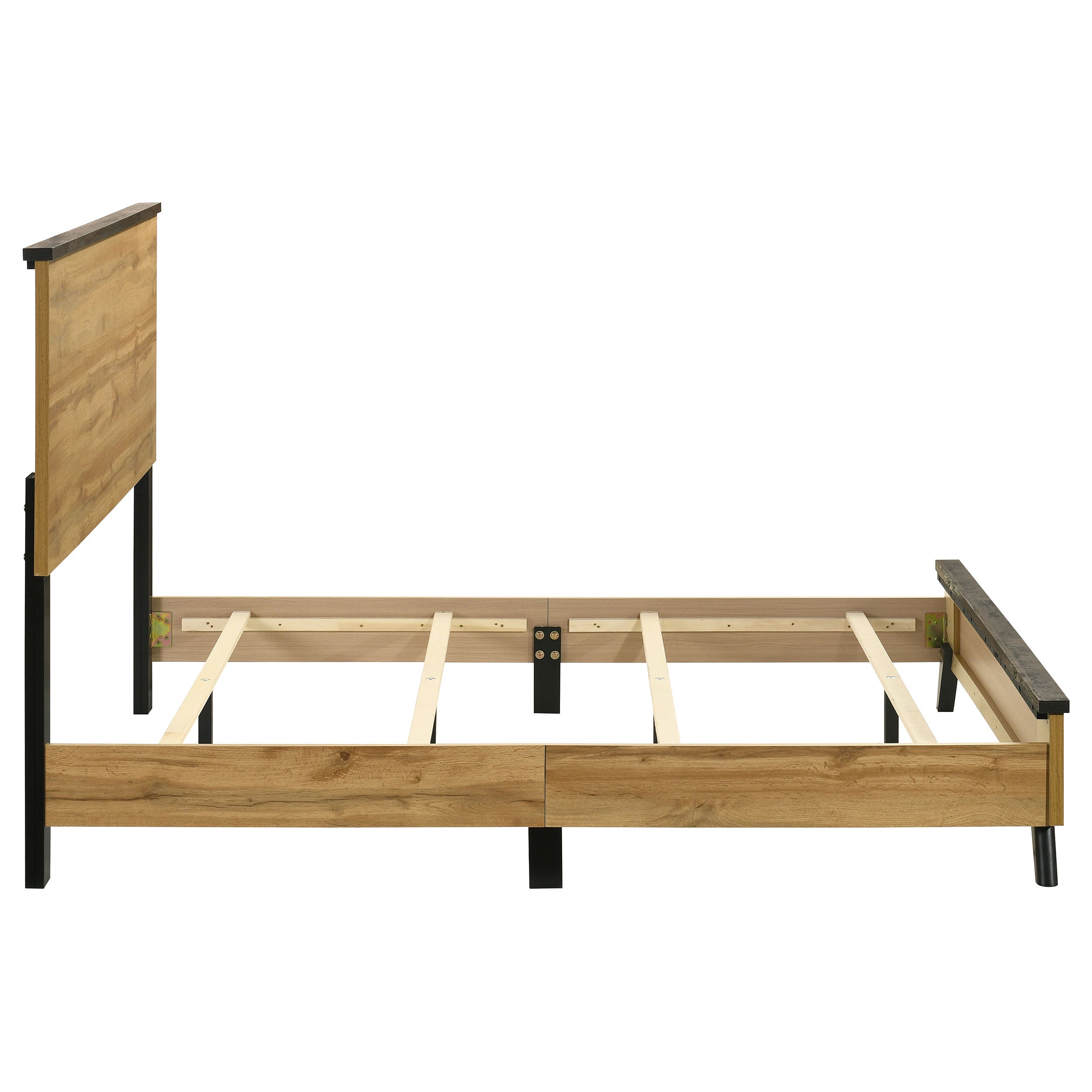 Kaywood Wood Panel Bed