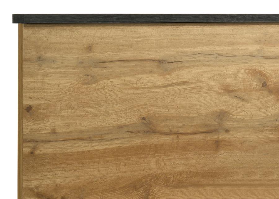 Kaywood 52-inch Eastern King Panel Bed In Natural Pine