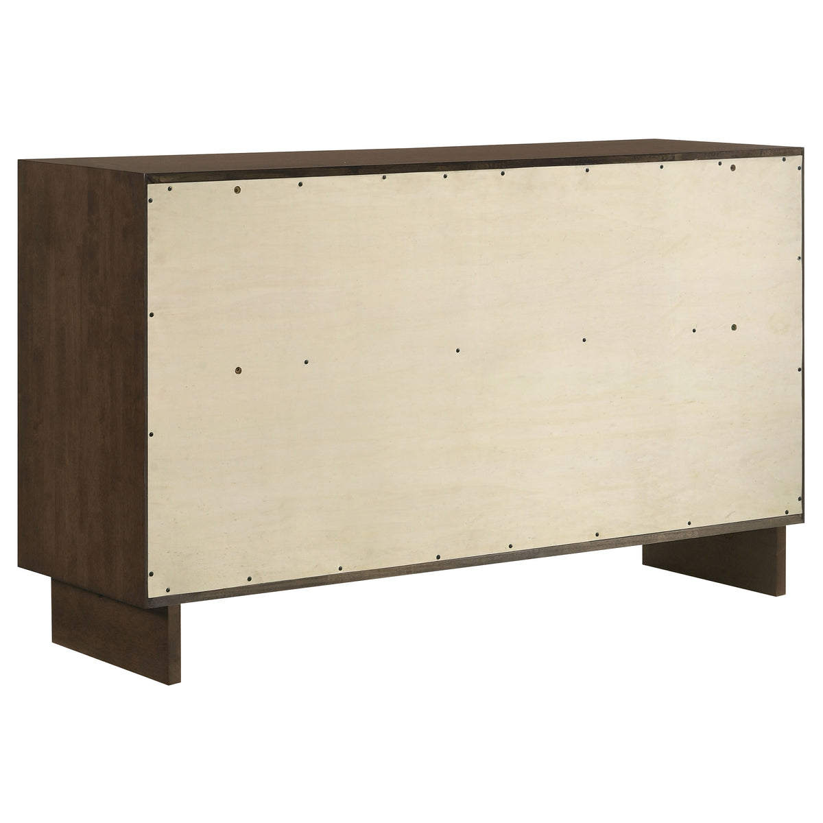 Glenwood 5-piece Queen Bedroom Set with Platform Panel Bed Warm Brown