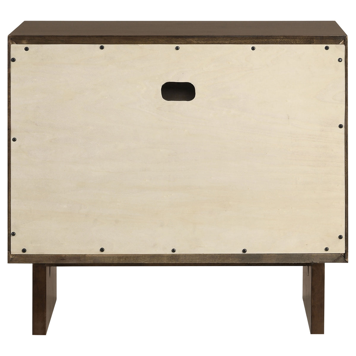 Glenwood 2-drawer Nightstand Warm Brown