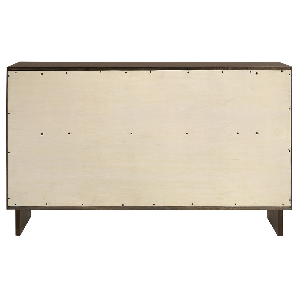 Glenwood 6-drawer Dresser Warm Brown