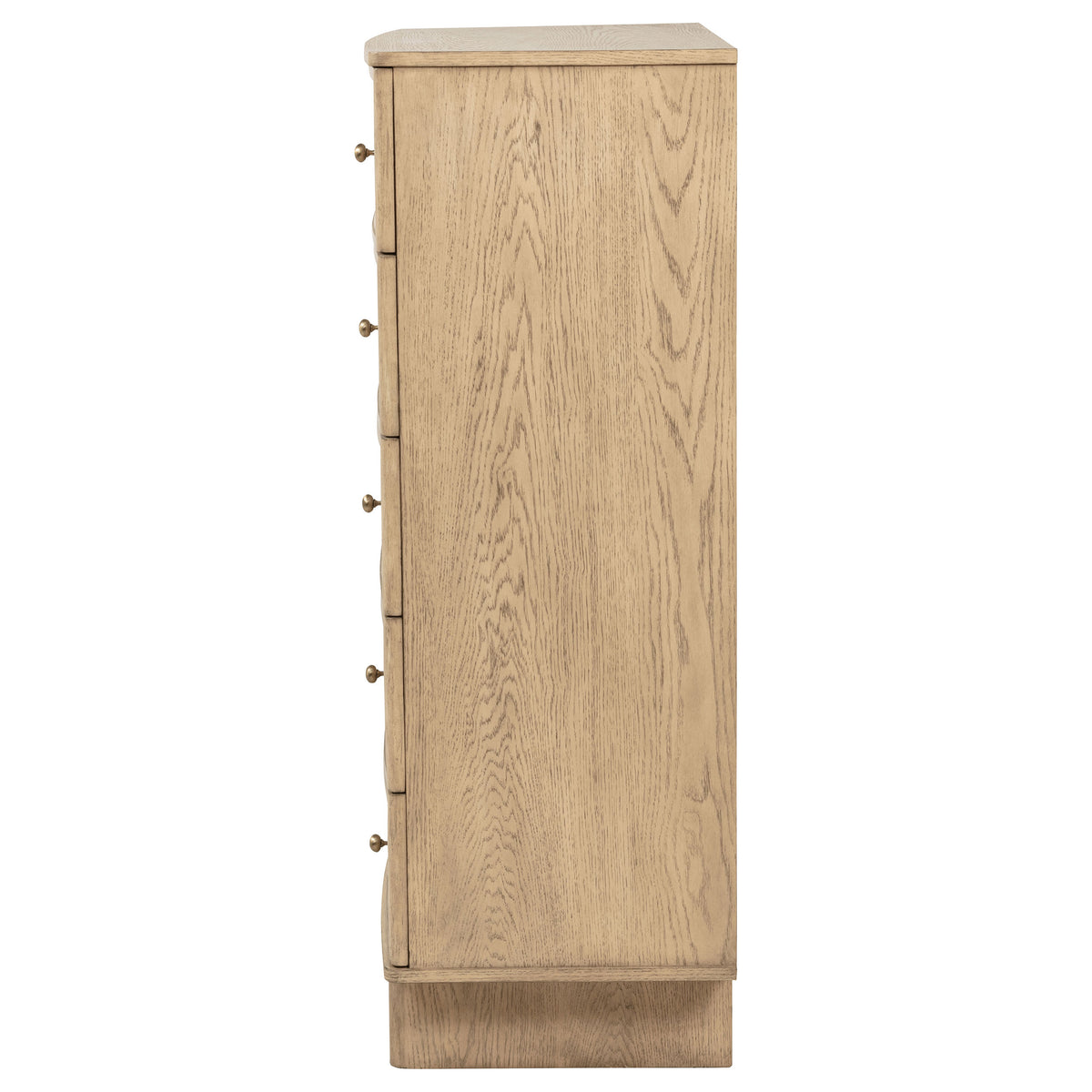 Kailani 5-drawer Bedroom Chest Beige Oak