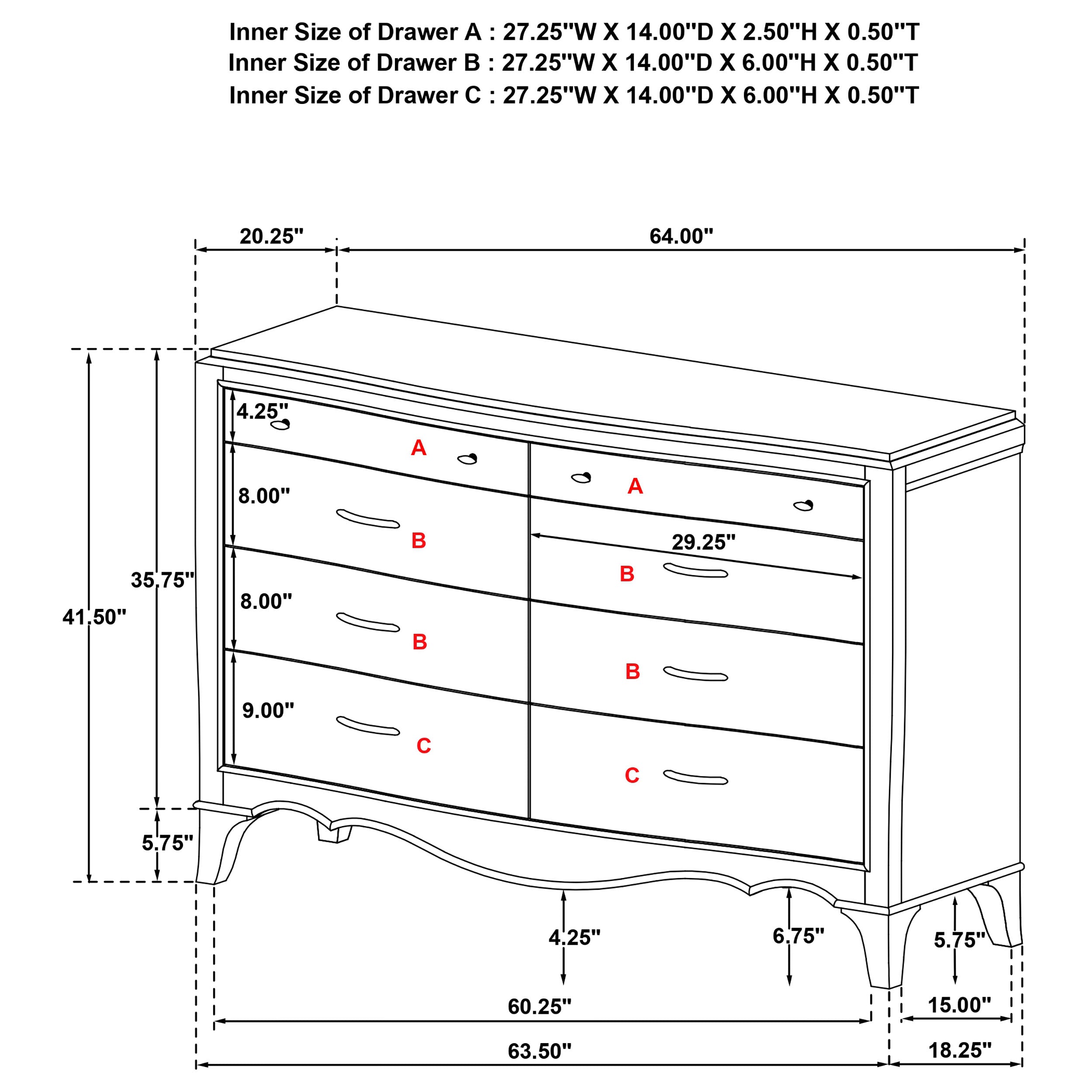 Revello Dresser