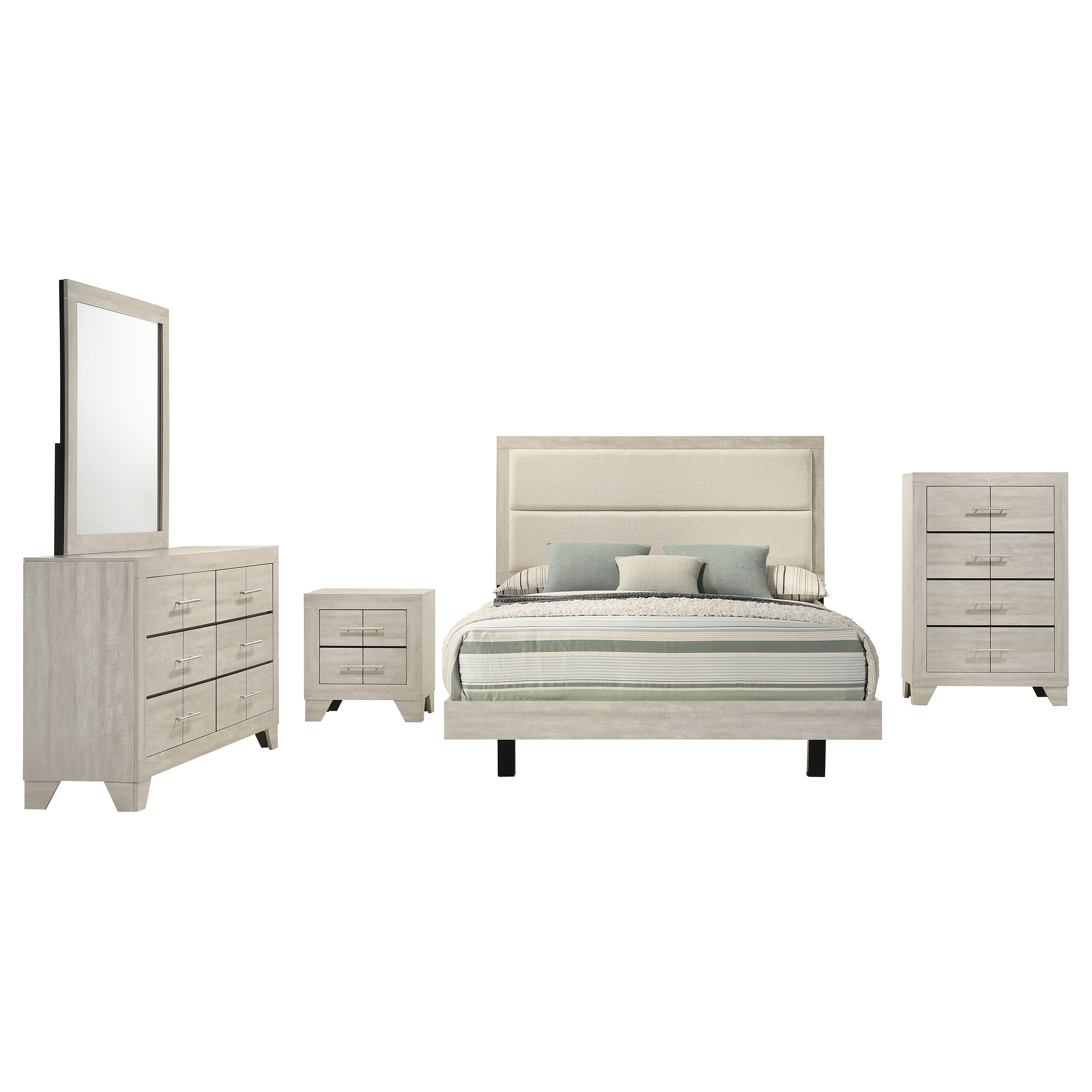 Trenton Bedroom Set - Full 5-Piece