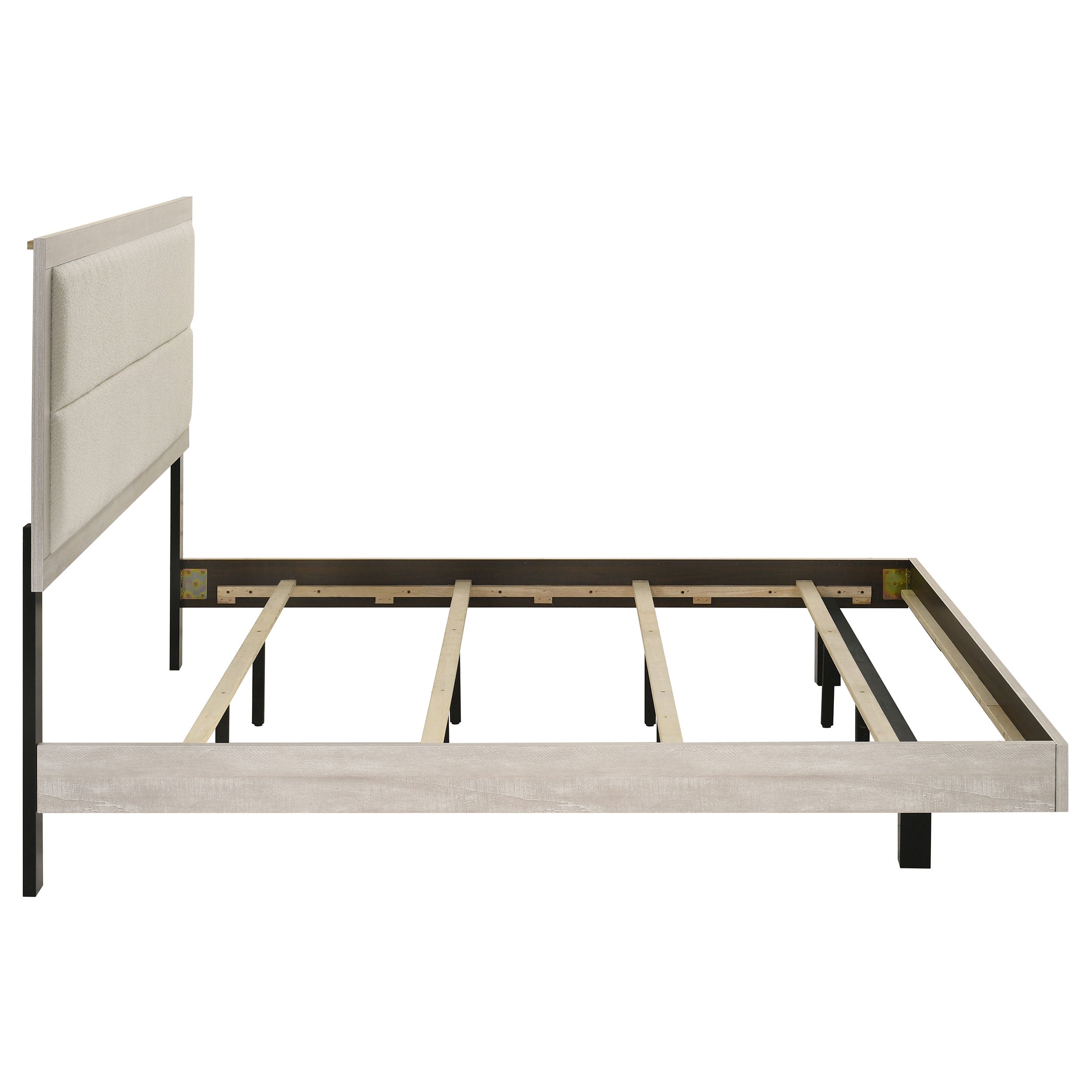 Trenton Wood Panel Bed - Eastern King