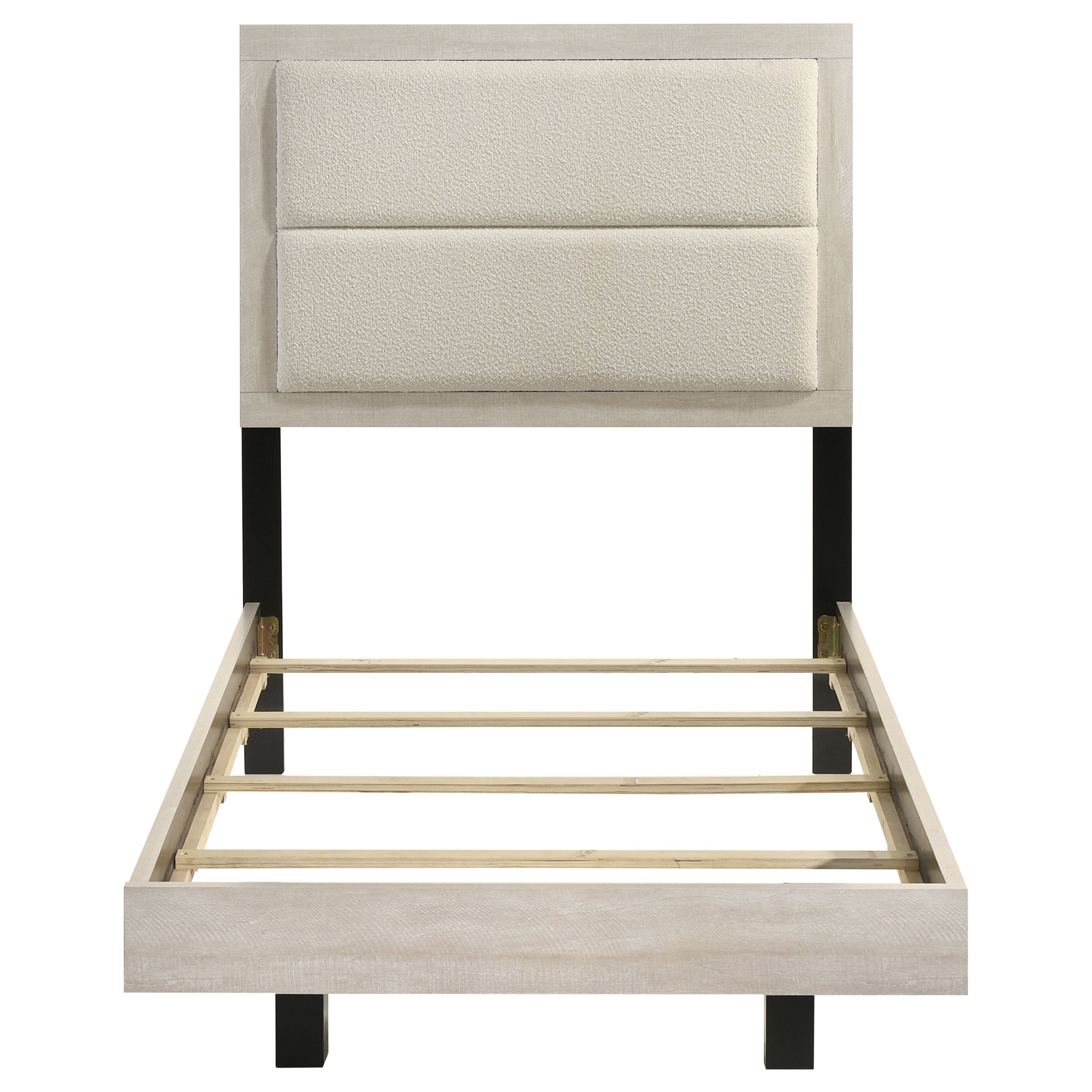 Trenton Wood Panel Bed - Twin