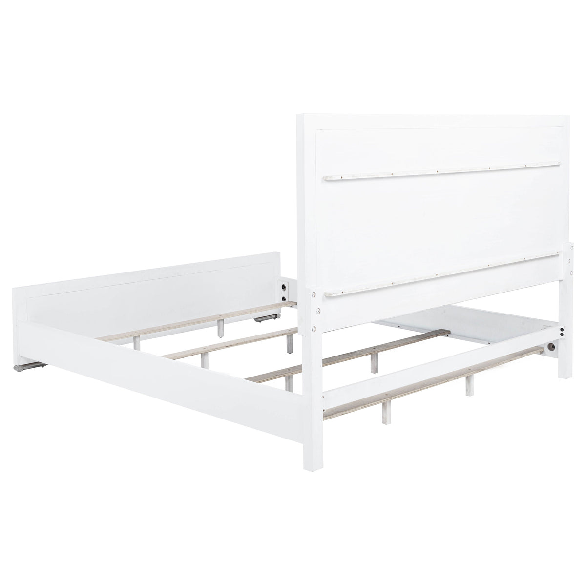 Gracemont 4-piece Eastern King Bedroom Set with Upholstered Panel Bed White