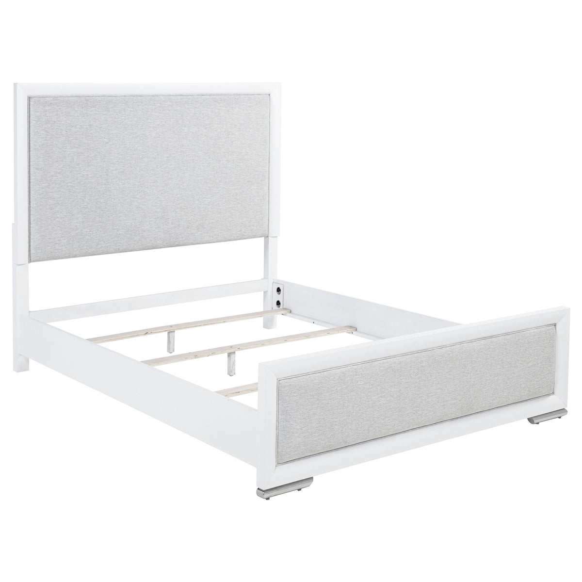 Gracemont 4-piece Queen Bedroom Set with Upholstered Panel Bed White