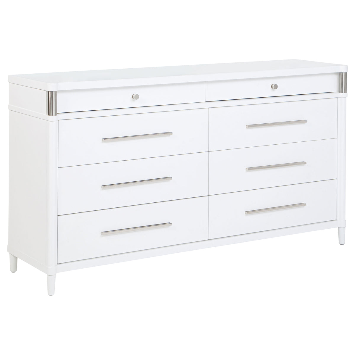 Gracemont 5-piece Queen Bedroom Set with Upholstered Panel Bed White