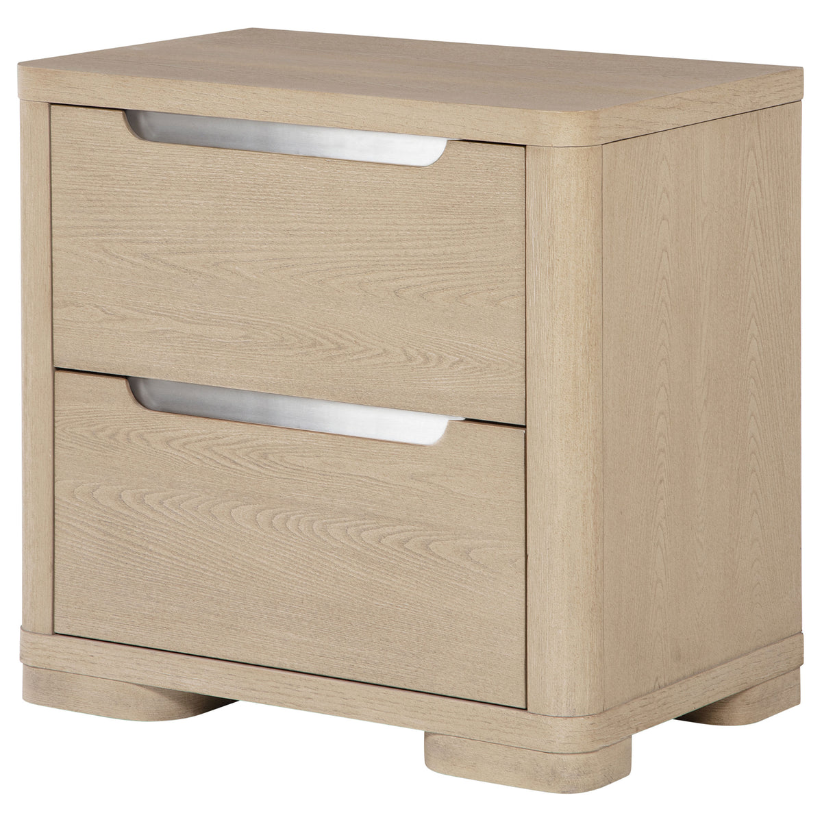 Ladera 2-drawer Nightstand Light Elm