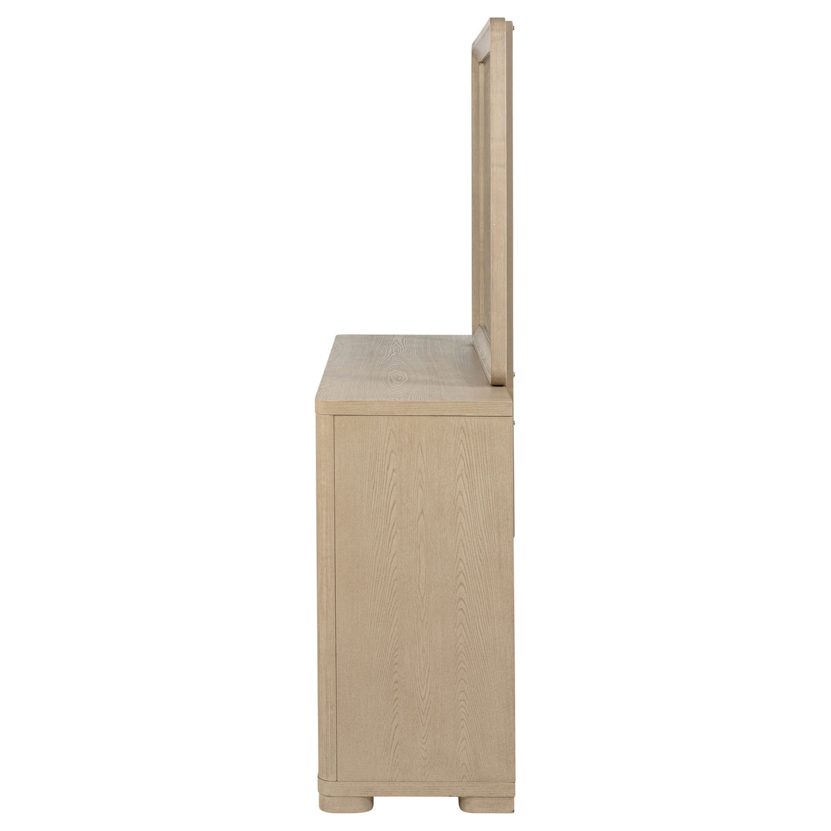 Ladera 6-drawer Dresser with Mirror Light Elm