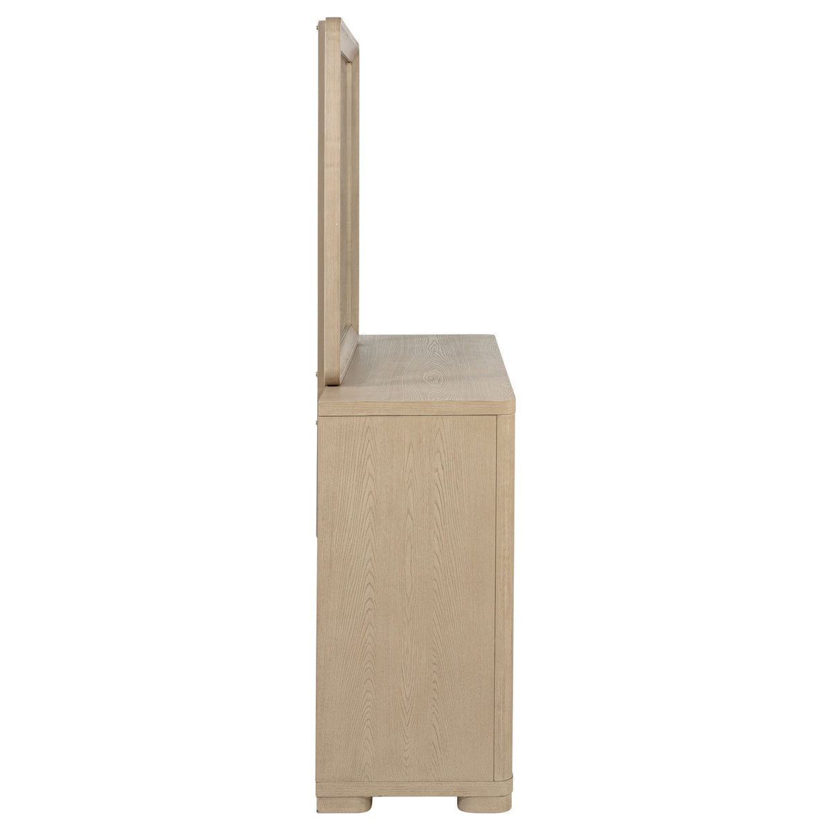 Ladera 6-drawer Dresser with Mirror Light Elm