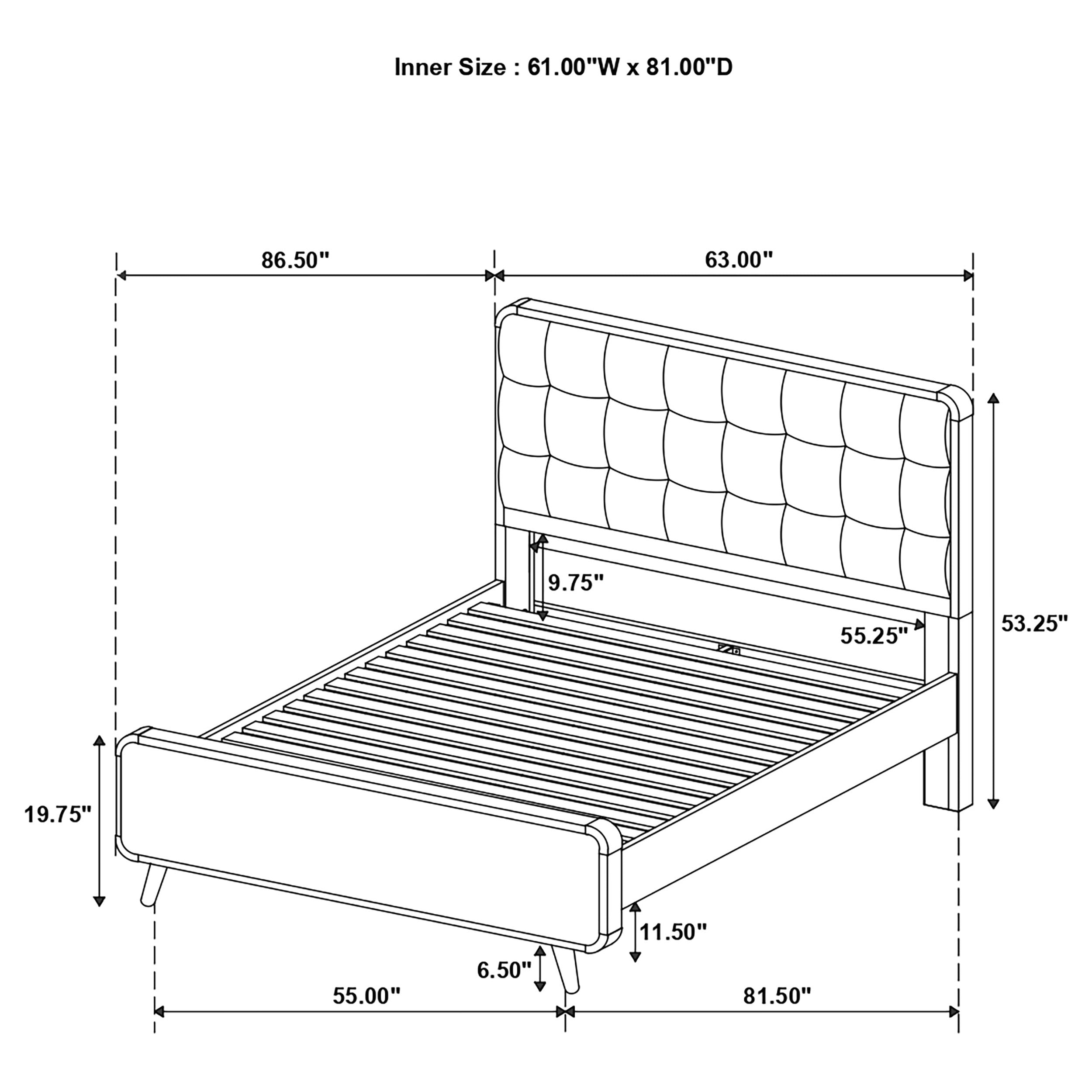 Robyn Platform Bed