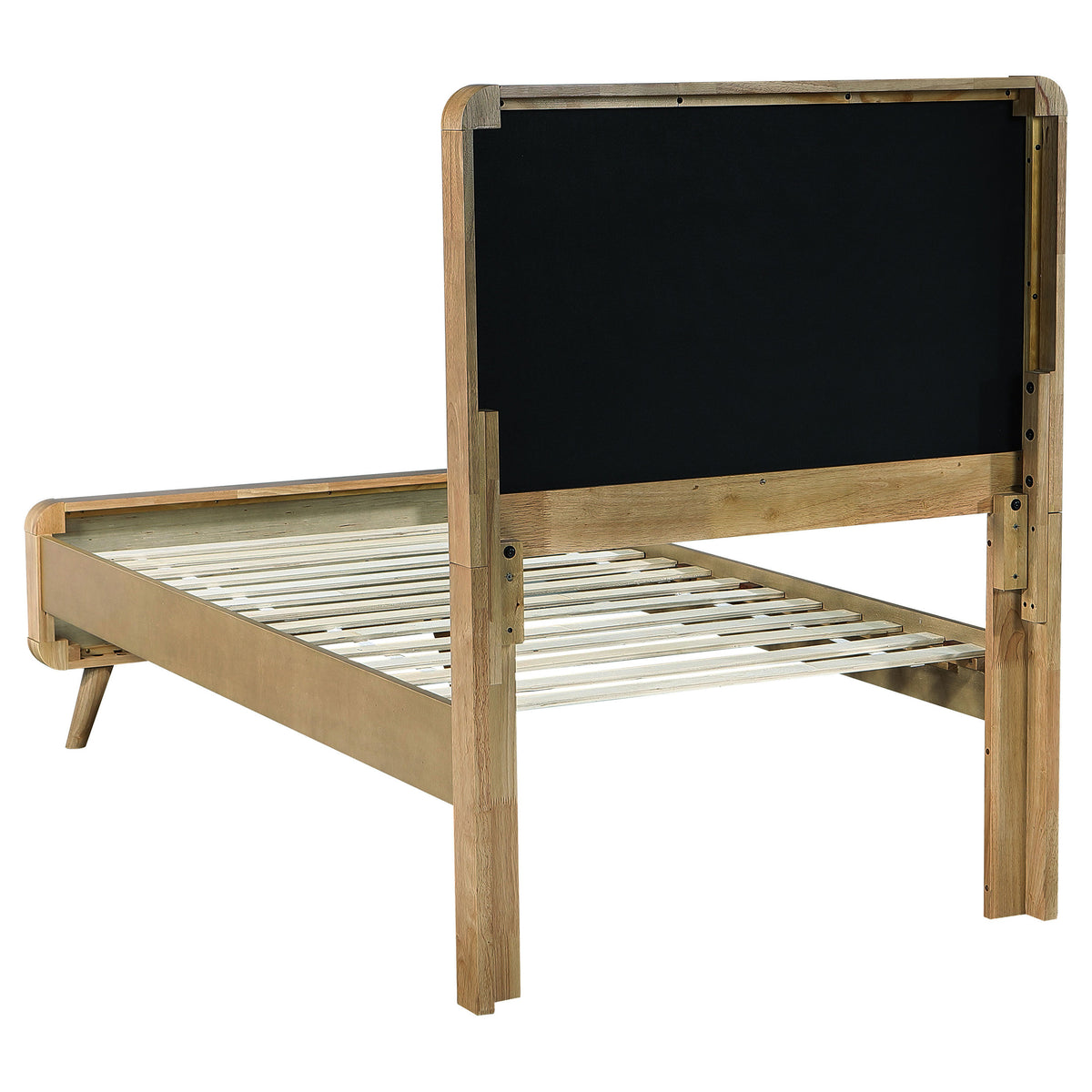 Robyn 4-piece Twin Mid-Century Modern Bedroom Set Light Ash