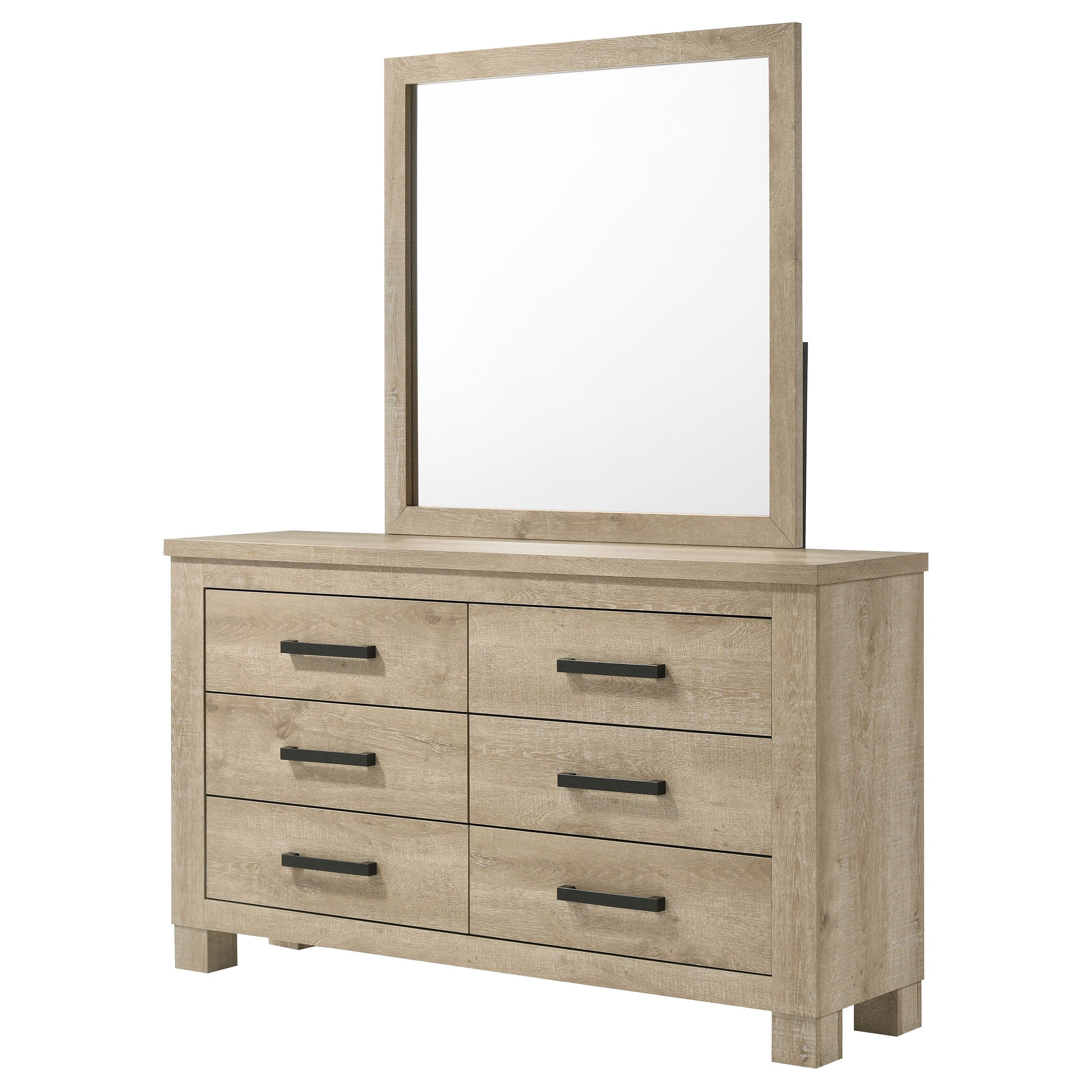 Oakglen Dresser and Mirror