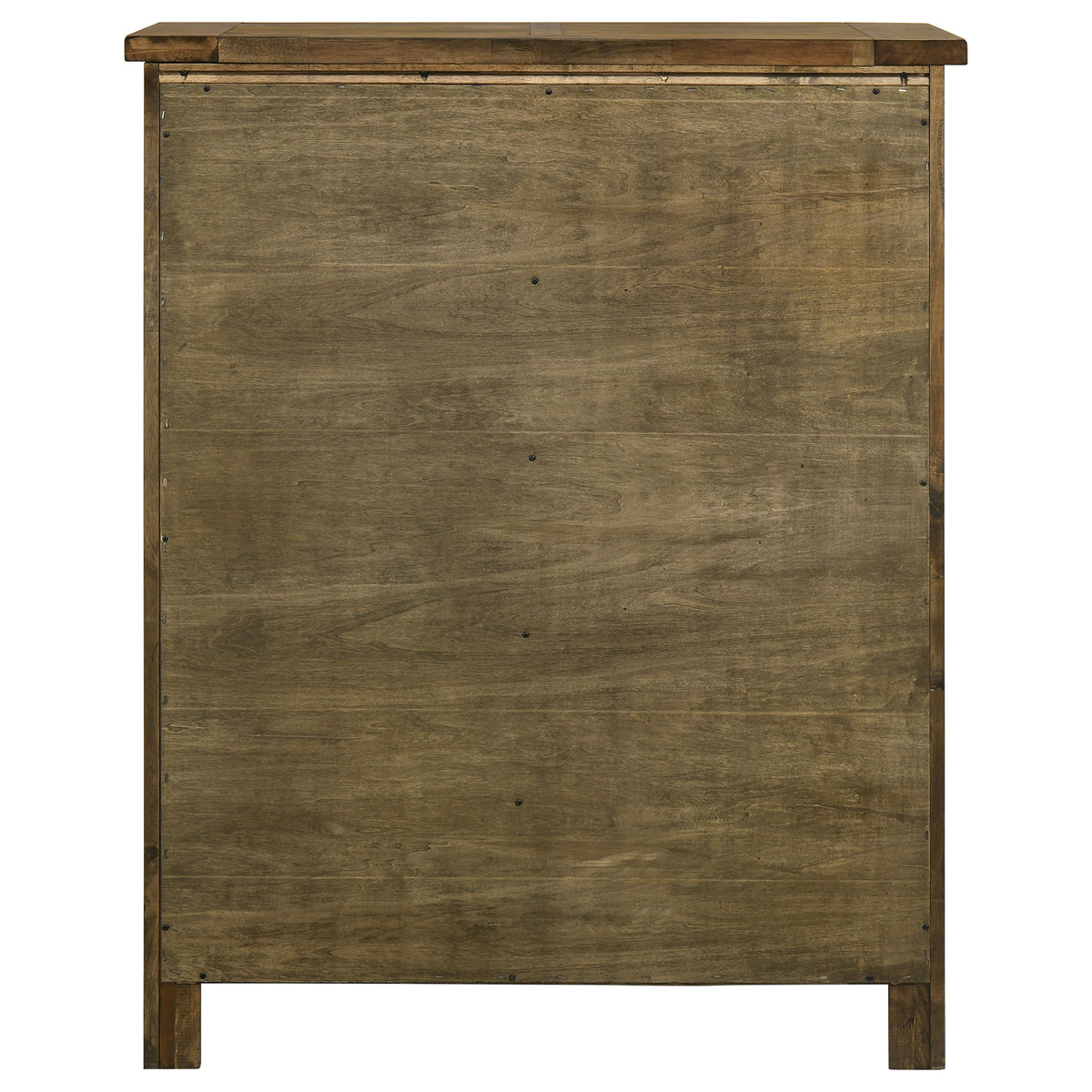 Doherty 5-drawer Bedroom Chest Rustic Golden Brown