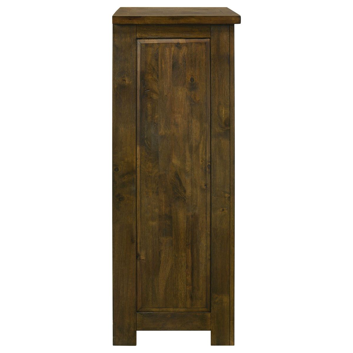 Doherty 5-drawer Bedroom Chest Rustic Golden Brown