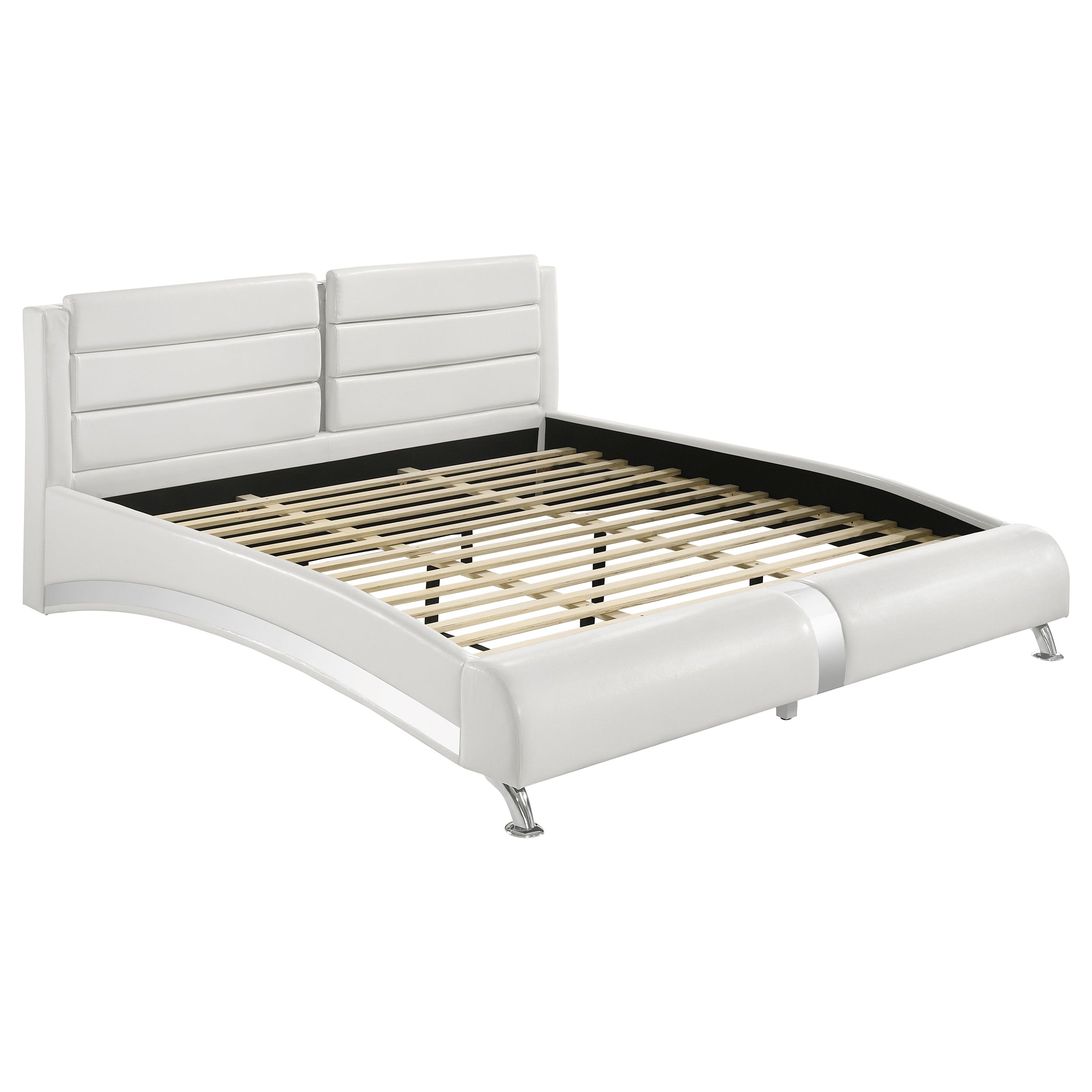Jeremaine Bedroom Set with LED Mirror