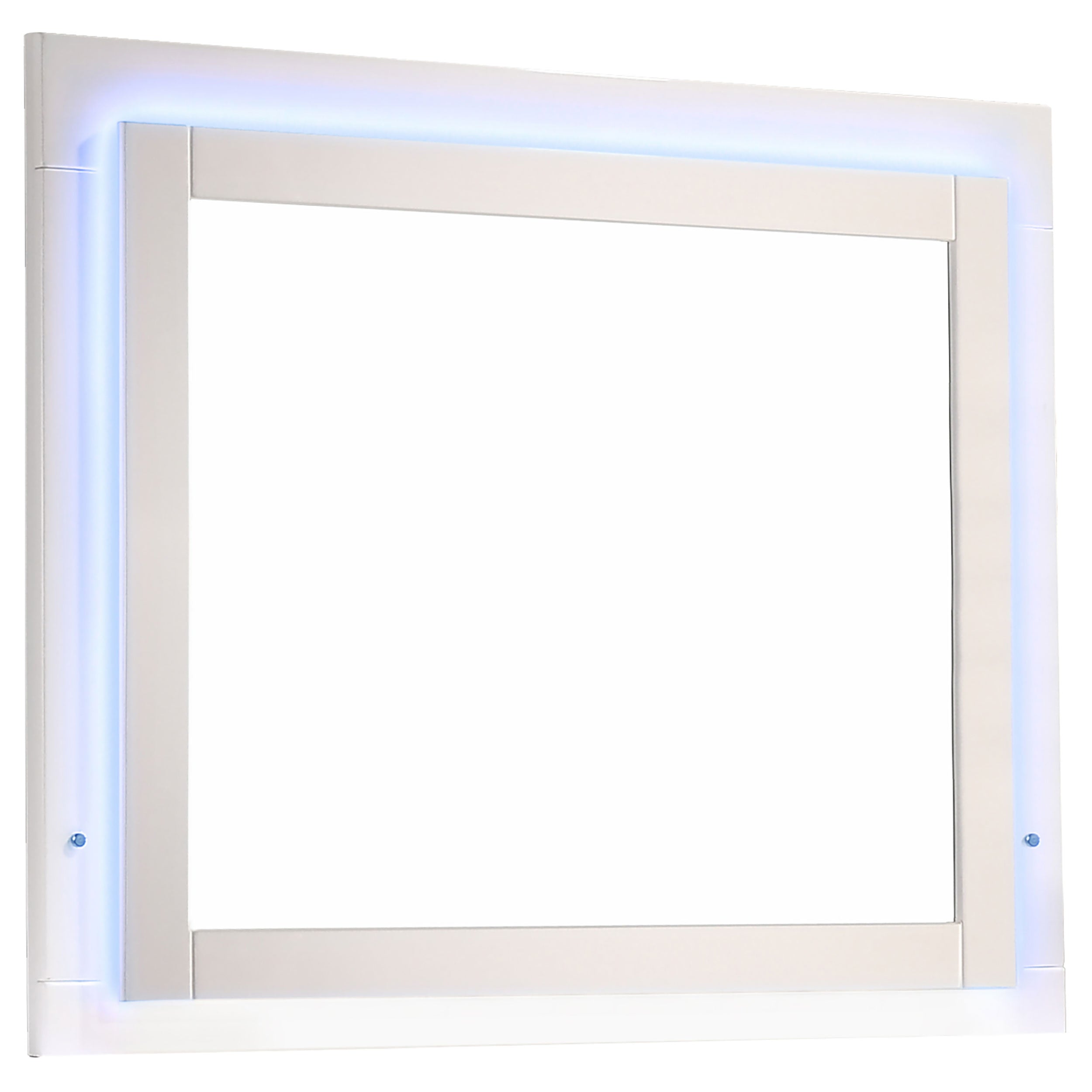 Jeremaine Bedroom Set with LED Mirror
