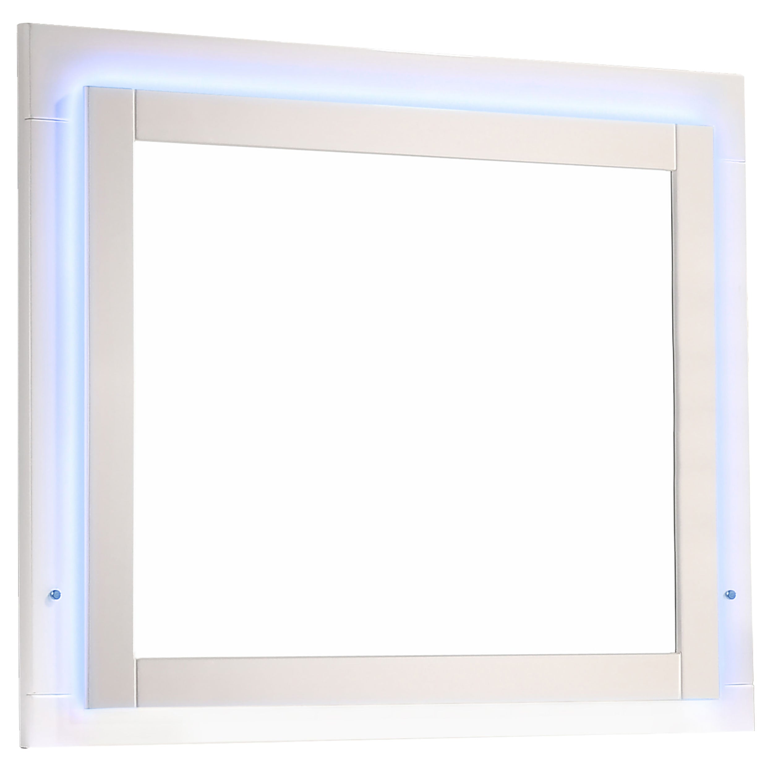 Jeremaine Bedroom Set with LED Mirror