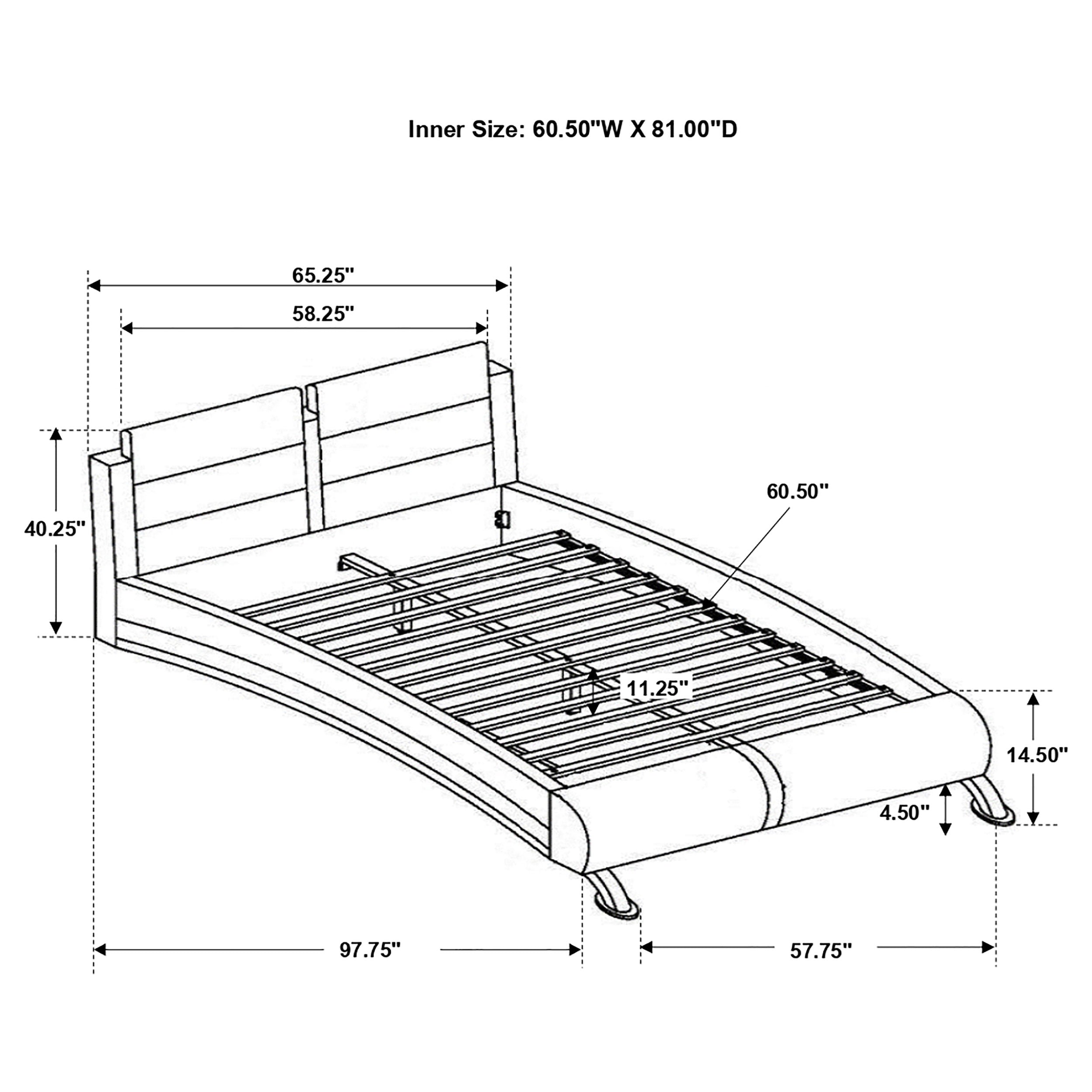 Jeremaine Upholstered Panel Bed