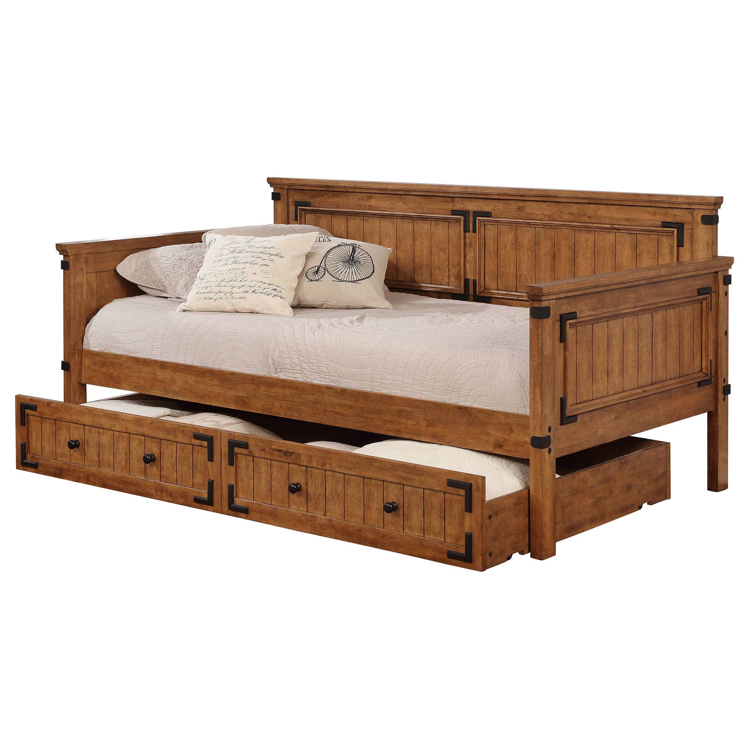 Oakdale Wood Daybed with Trundle
