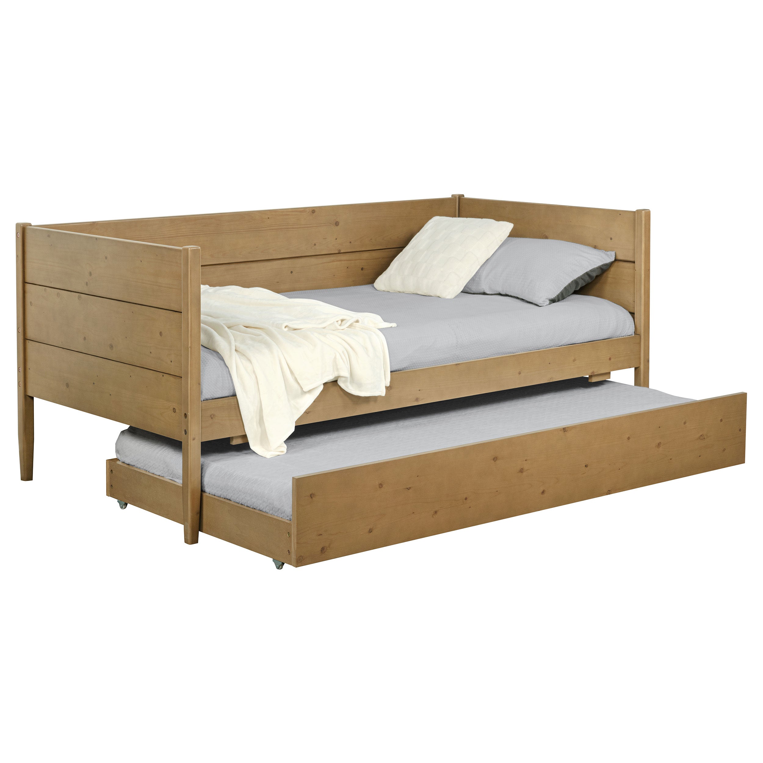 Calinda Wood Daybed with Trundle