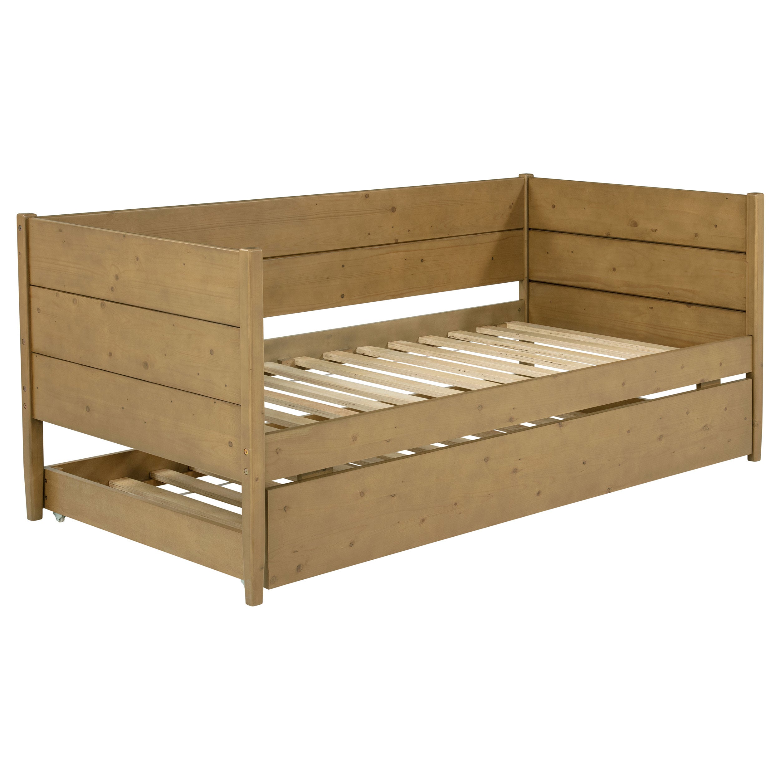 Calinda Wood Daybed with Trundle