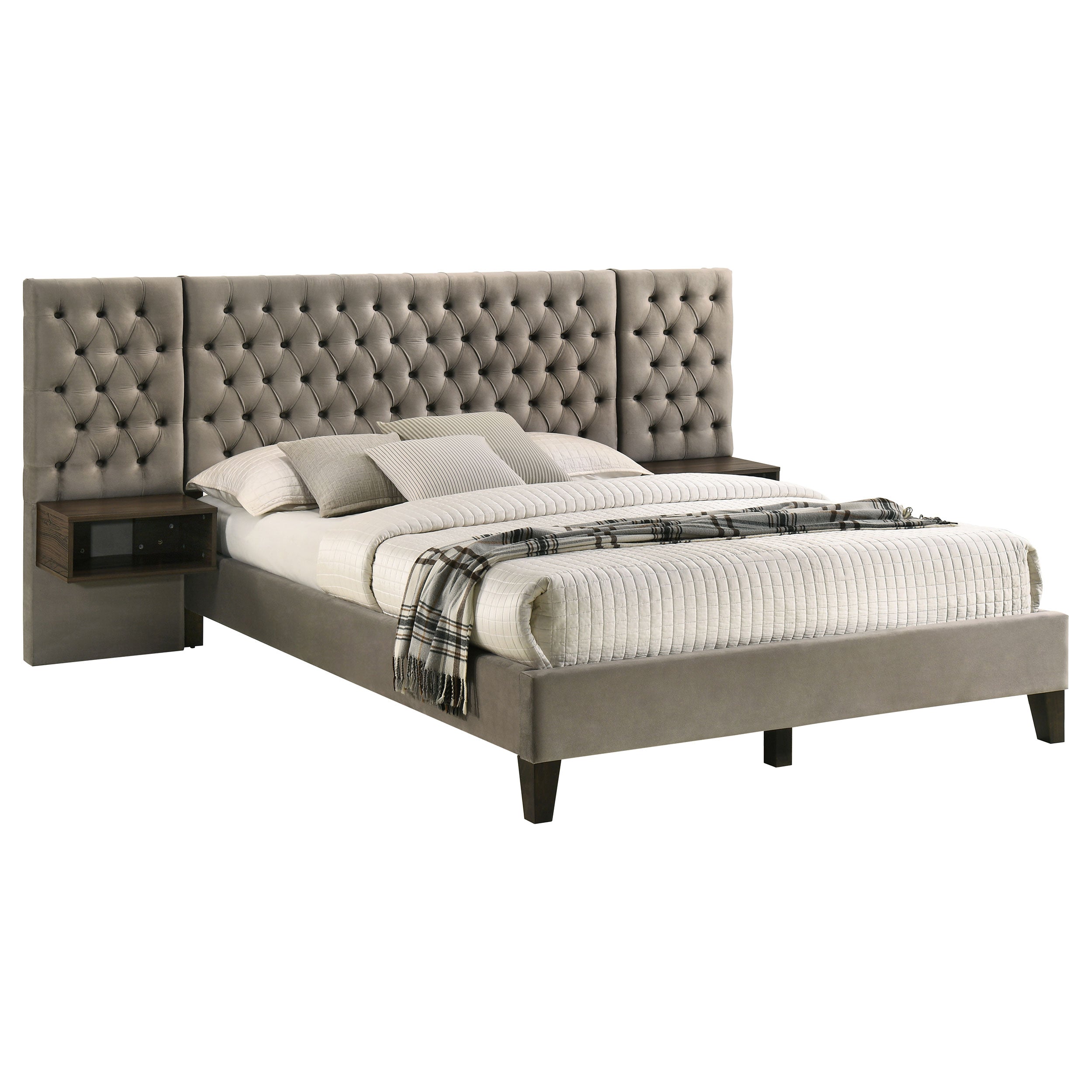 Marley Upholstered Wall Panel Bed