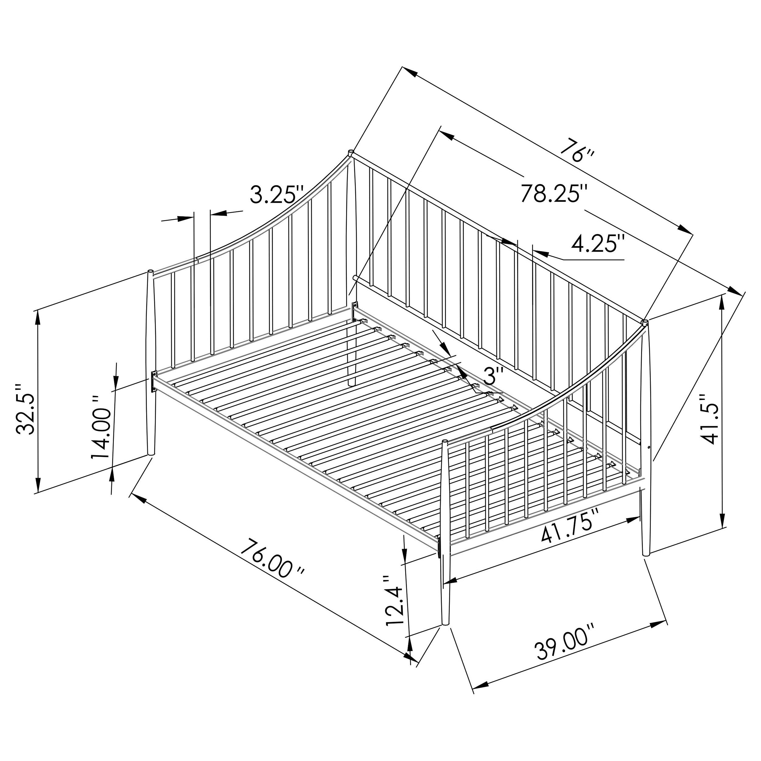 Newbury Metal Daybed