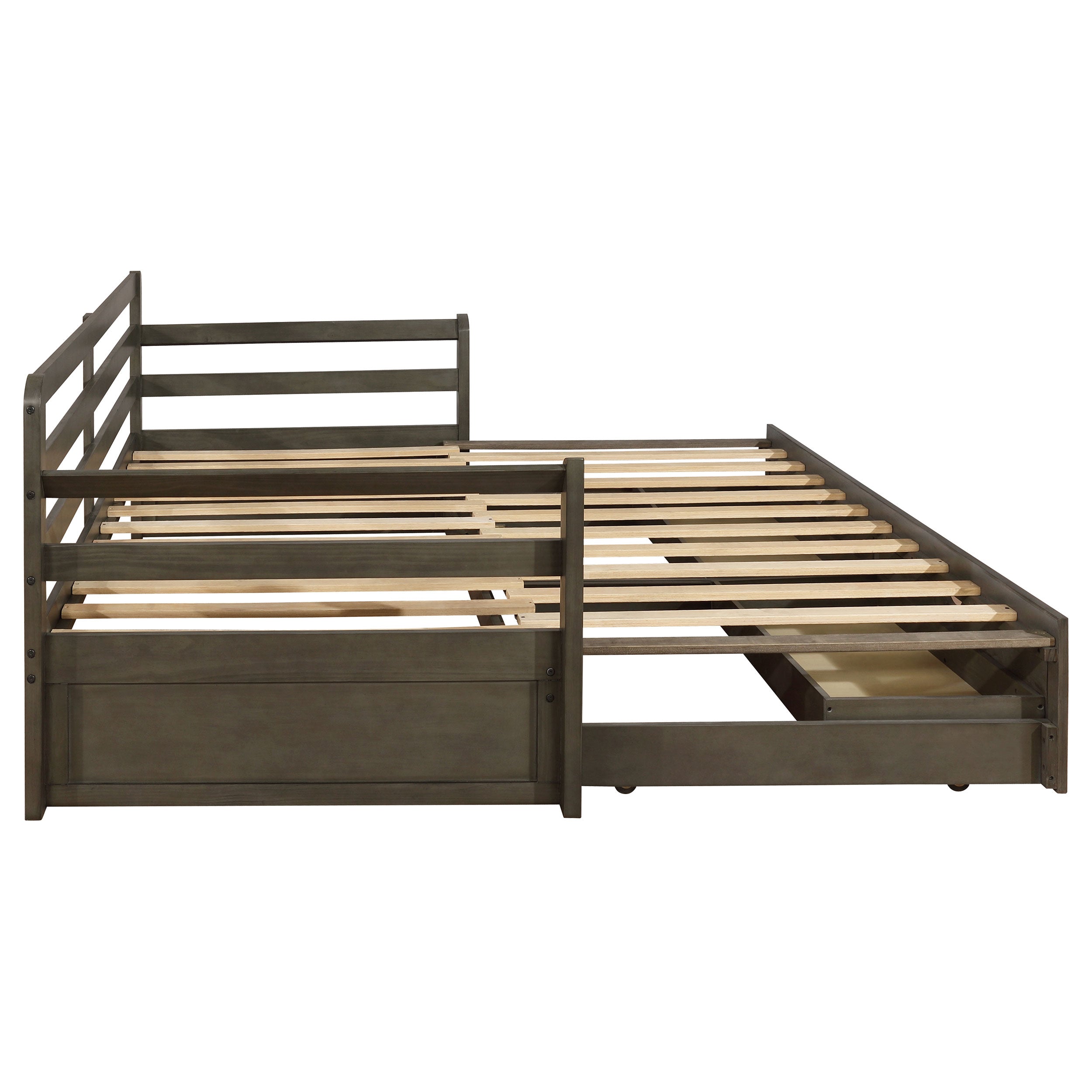 Sorrento Wood Daybed with Extension Trundle