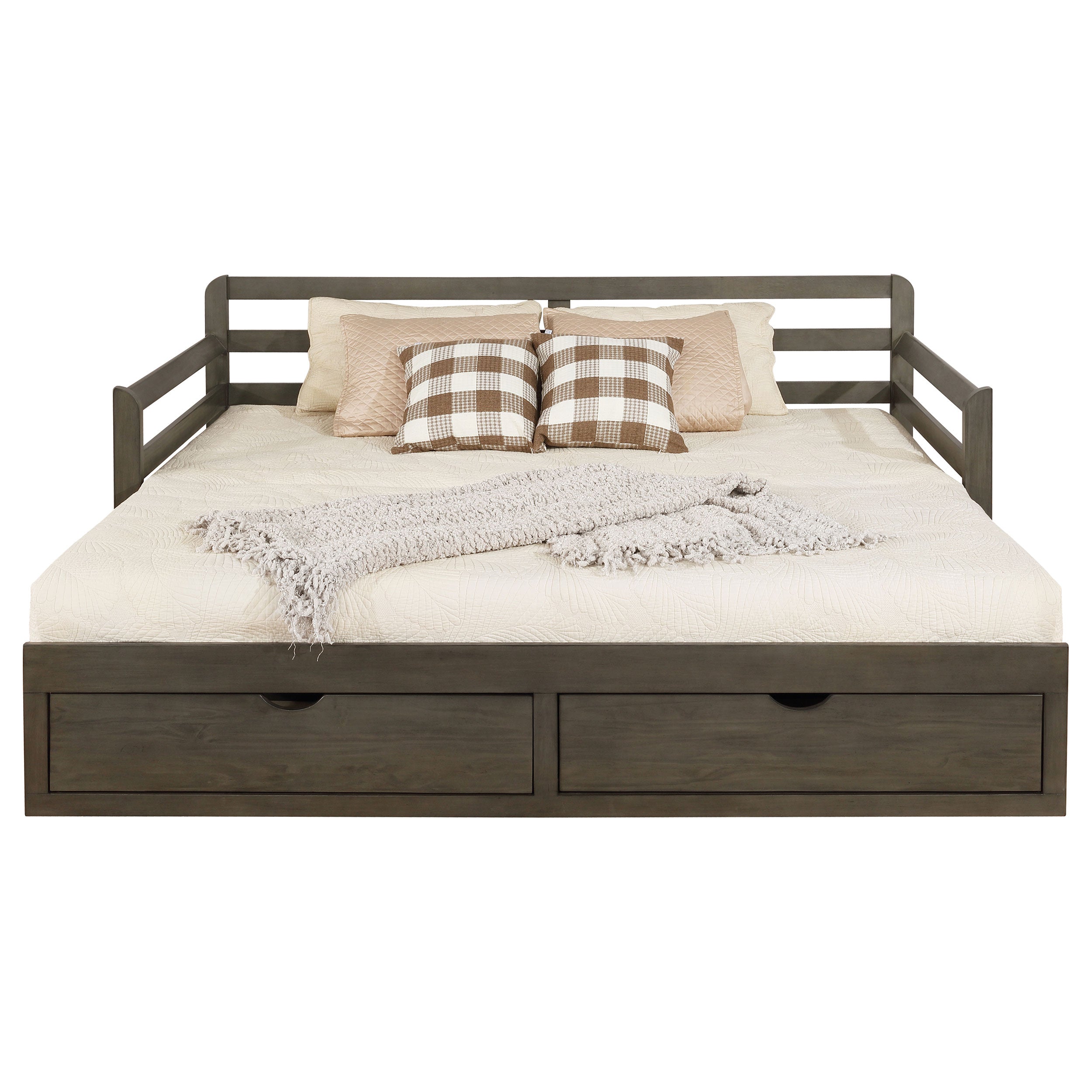Sorrento Wood Daybed with Extension Trundle