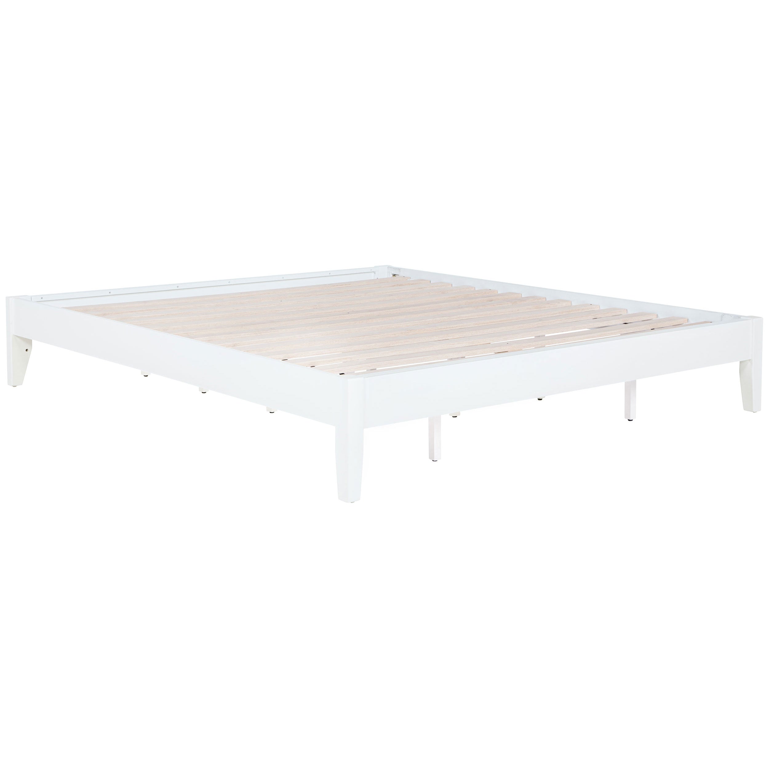 Hounslow Queen Universal Platform Bed - White