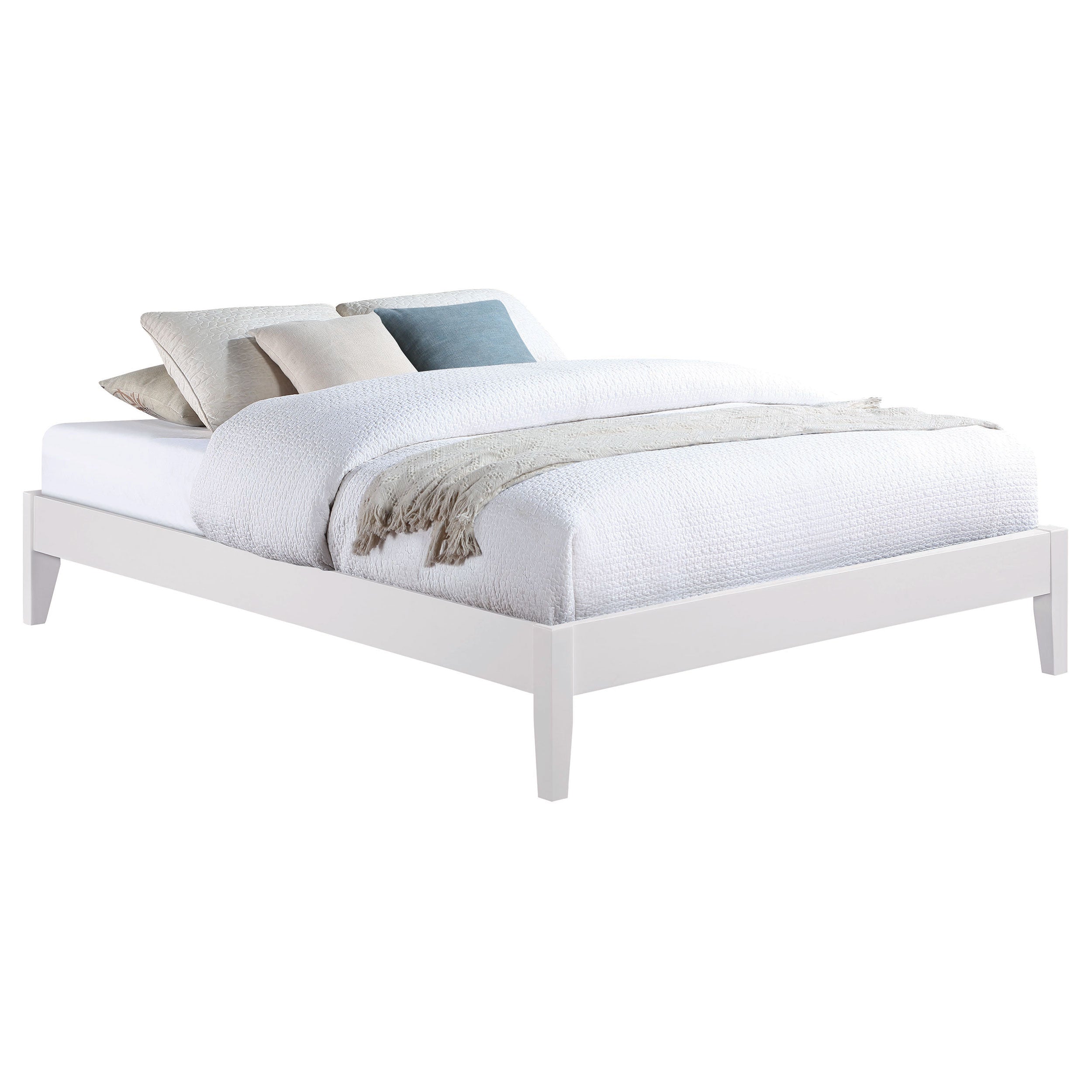 Hounslow Queen Universal Platform Bed - White