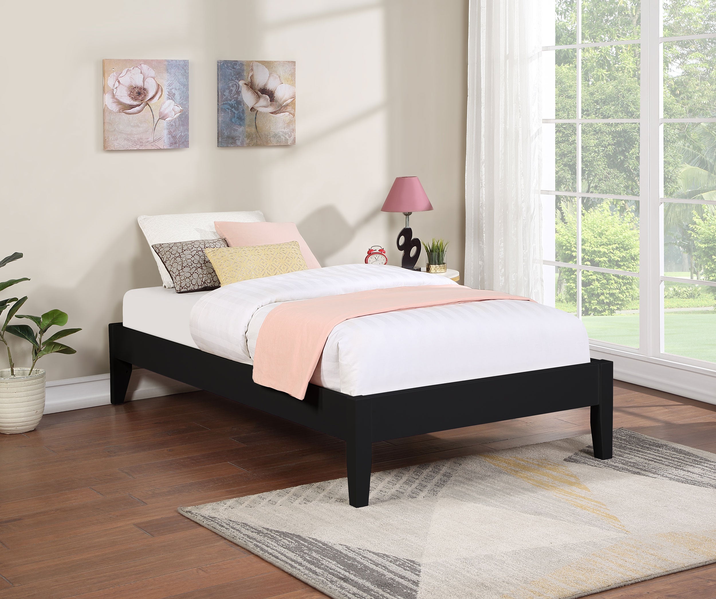Hounslow Queen Universal Platform Bed - Black